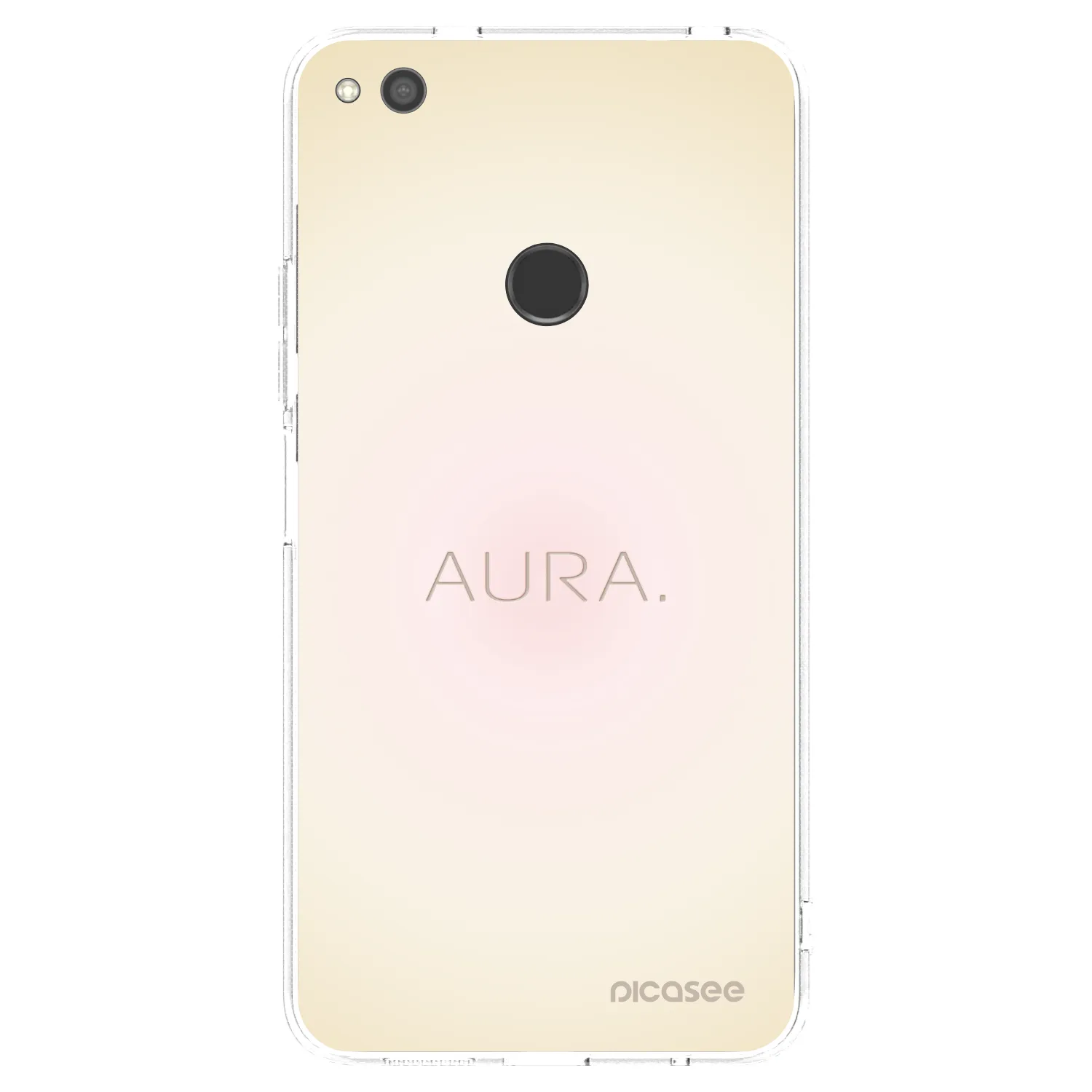 Picasee átlátszó szilikon tok az alábbi mobiltelefonokra Huawei P9 Lite 2017 - Aura