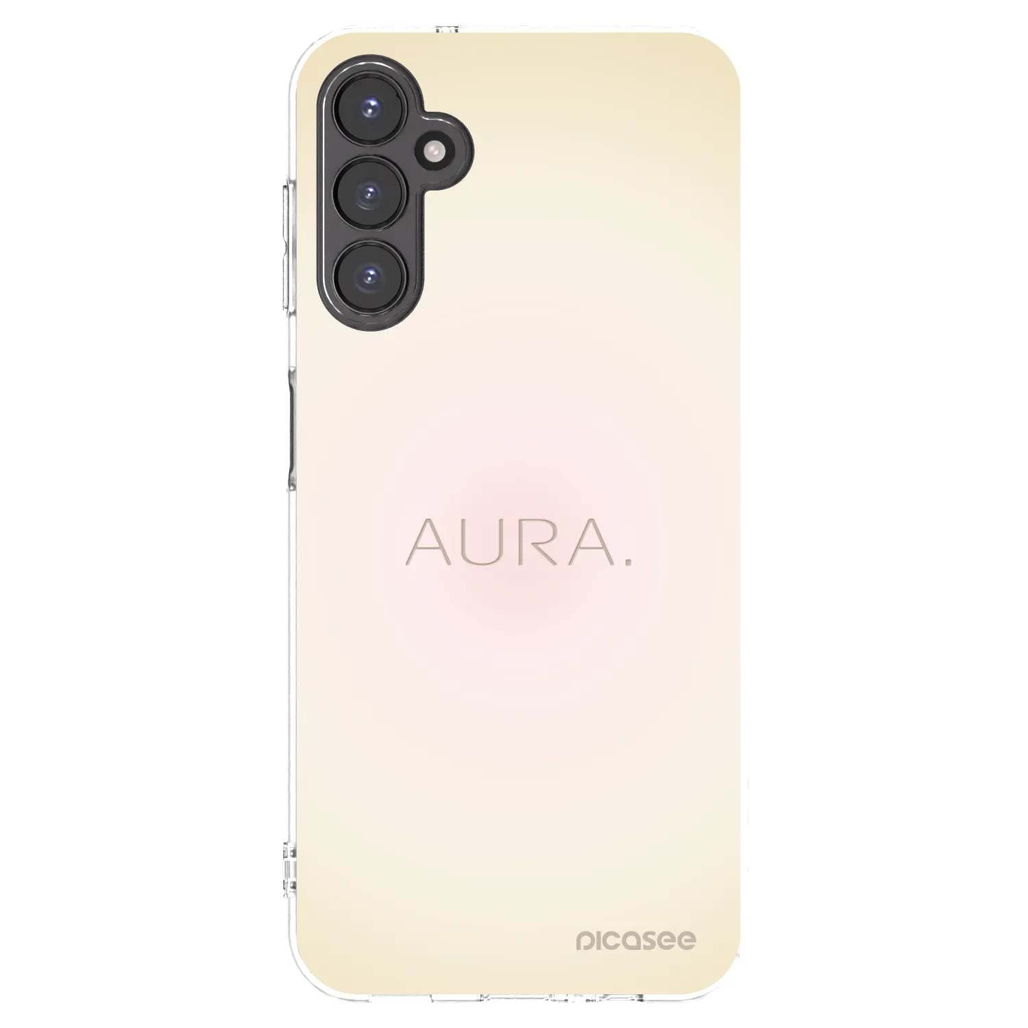 Picasee átlátszó szilikon tok az alábbi mobiltelefonokra Samsung Galaxy A14 4G A145R - Aura