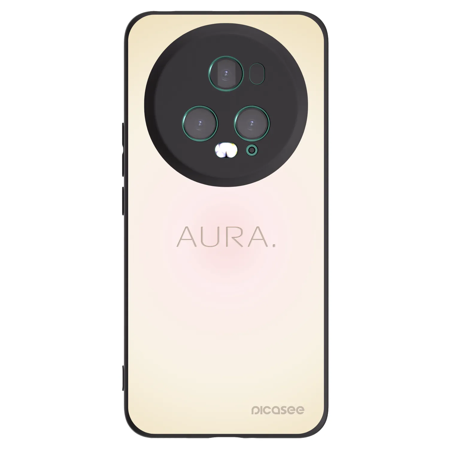 Picasee fekete szilikon tok az alábbi mobiltelefonokra Honor Magic5 Pro - Aura