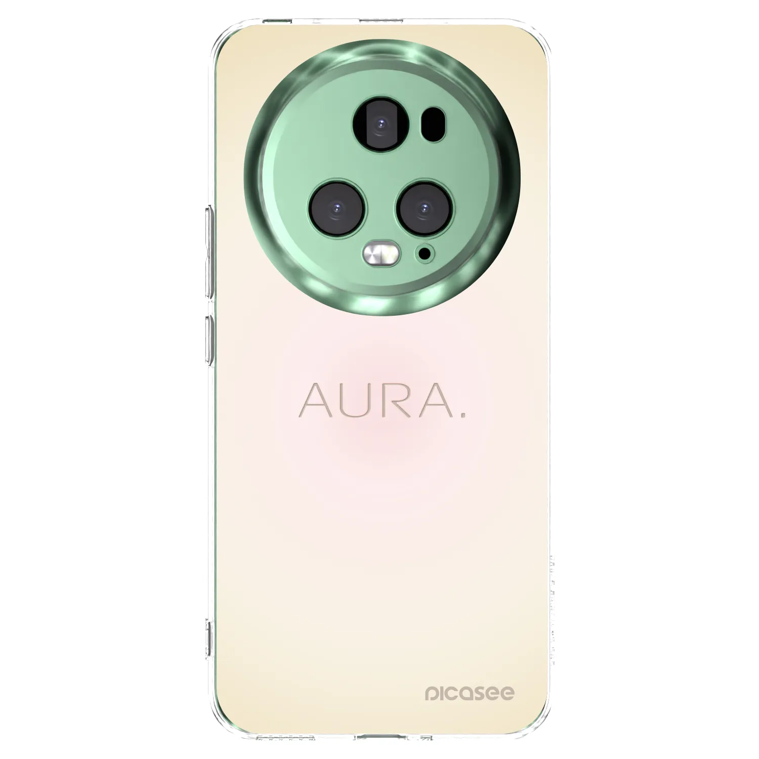 Picasee átlátszó szilikon tok az alábbi mobiltelefonokra Honor Magic5 Pro - Aura