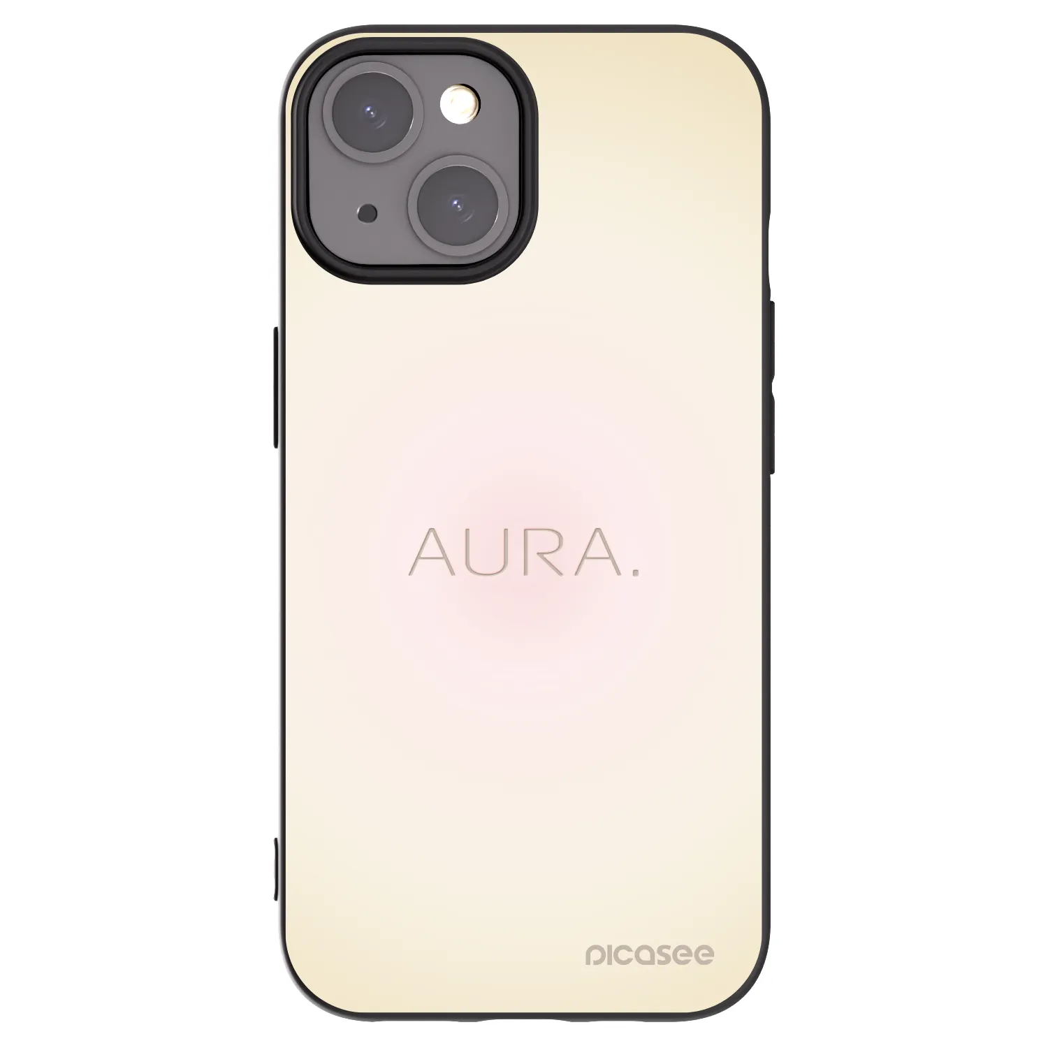Picasee fekete szilikon tok az alábbi mobiltelefonokra Apple iPhone 15 - Aura