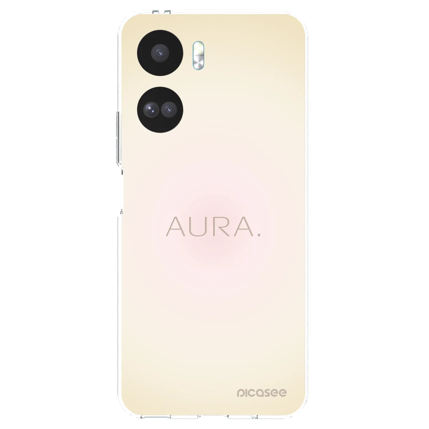 Picasee átlátszó szilikon tok az alábbi mobiltelefonokra Honor 90 Lite 5G - Aura