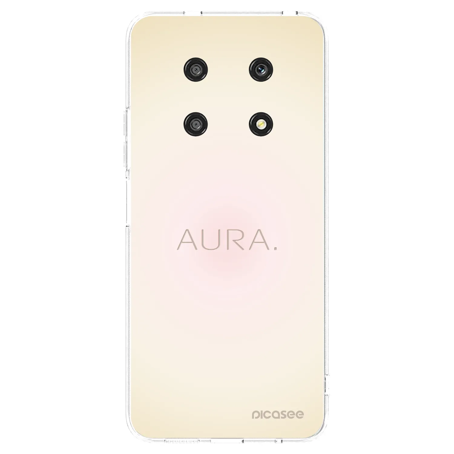 Picasee átlátszó szilikon tok az alábbi mobiltelefonokra Honor Magic4 Lite 5G - Aura