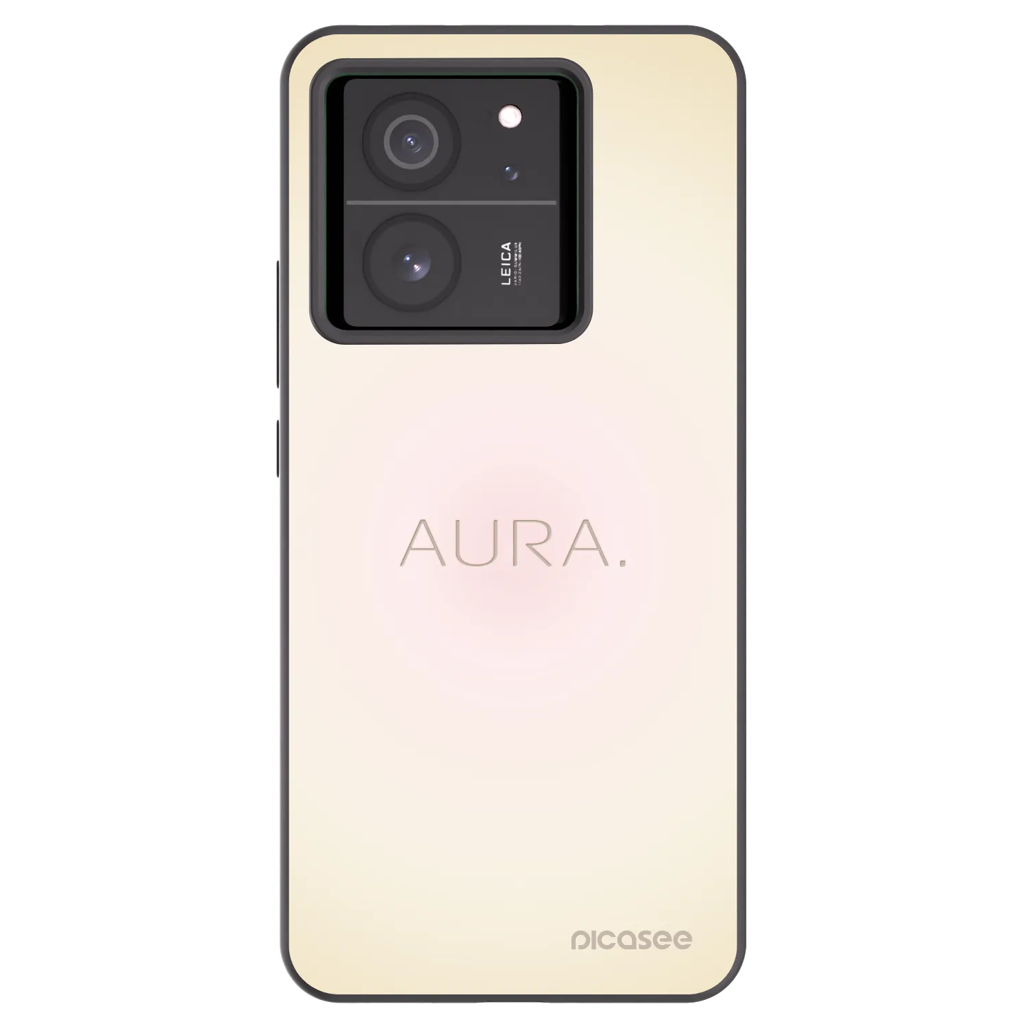 Picasee fekete szilikon tok az alábbi mobiltelefonokra Xiaomi 13T - Aura