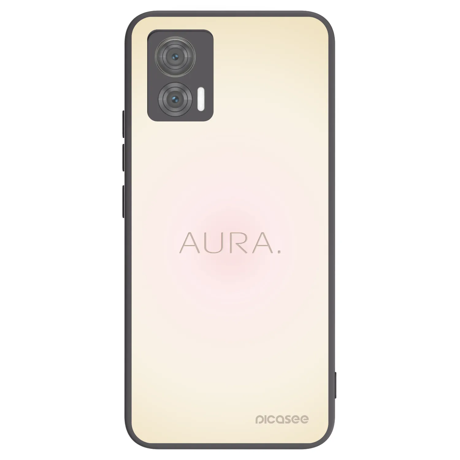 Picasee fekete szilikon tok az alábbi mobiltelefonokra Motorola Edge 30 Neo - Aura