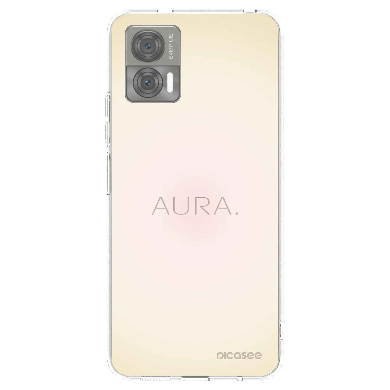 Picasee átlátszó szilikon tok az alábbi mobiltelefonokra Motorola Edge 30 Neo - Aura