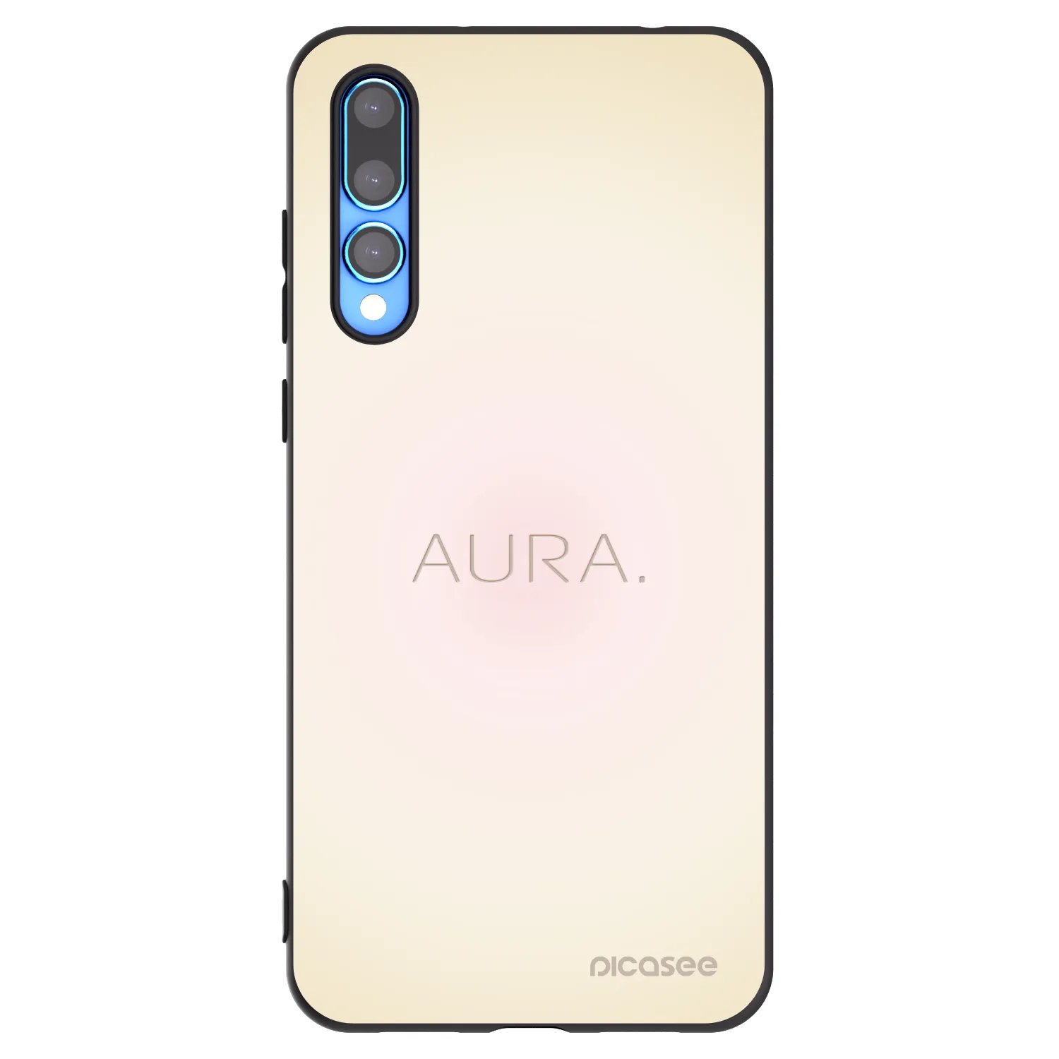Picasee fekete szilikon tok az alábbi mobiltelefonokra Huawei P20 Pro - Aura