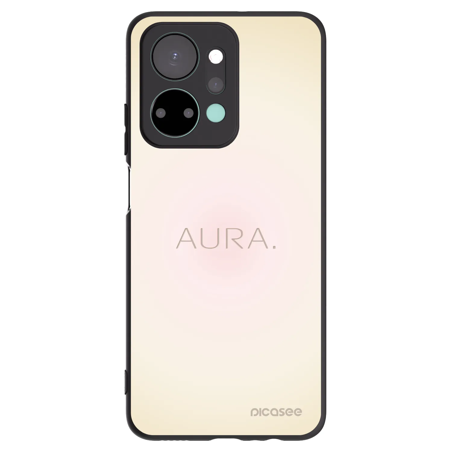 Picasee fekete szilikon tok az alábbi mobiltelefonokra Honor X7a - Aura