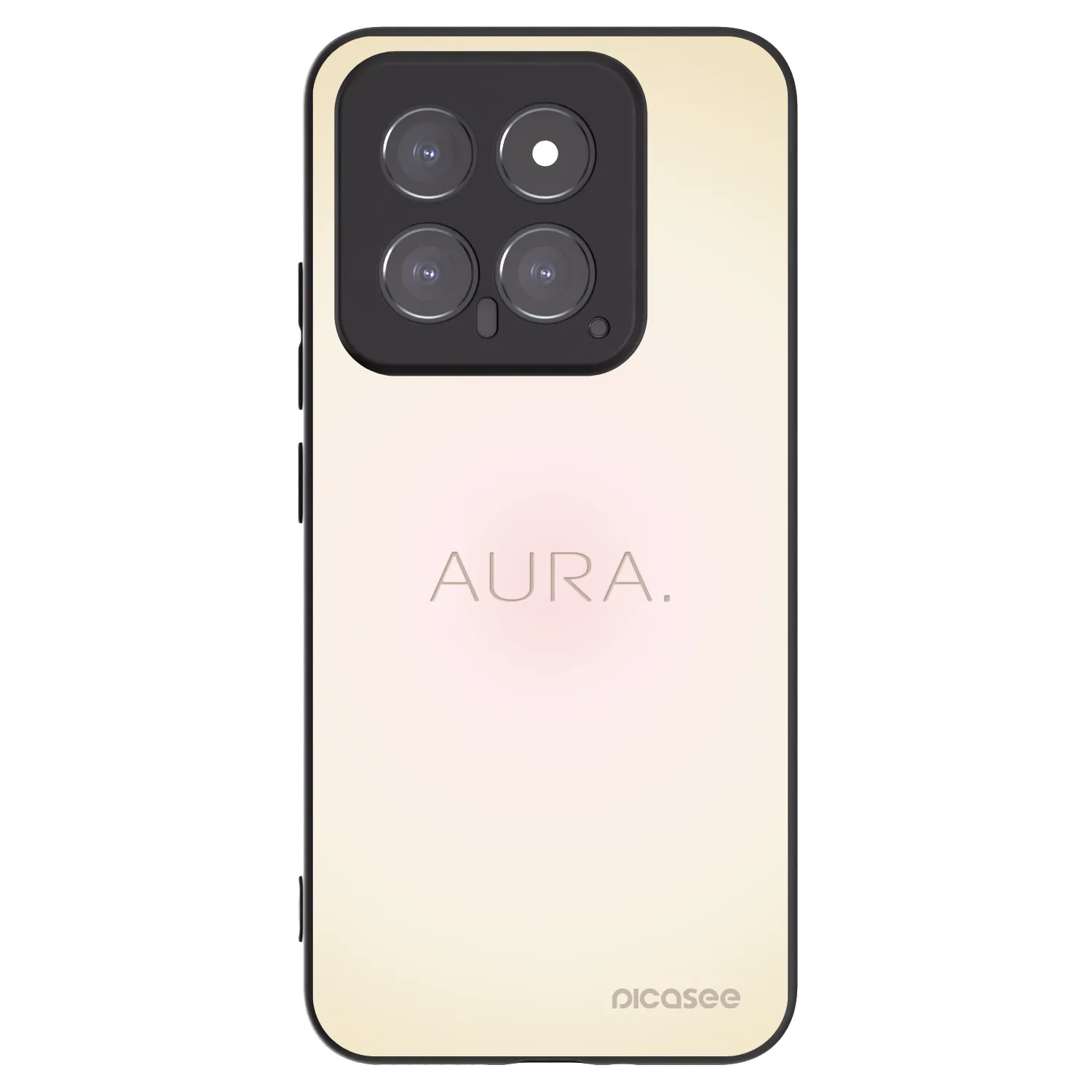 Picasee fekete szilikon tok az alábbi mobiltelefonokra Xiaomi 14 - Aura