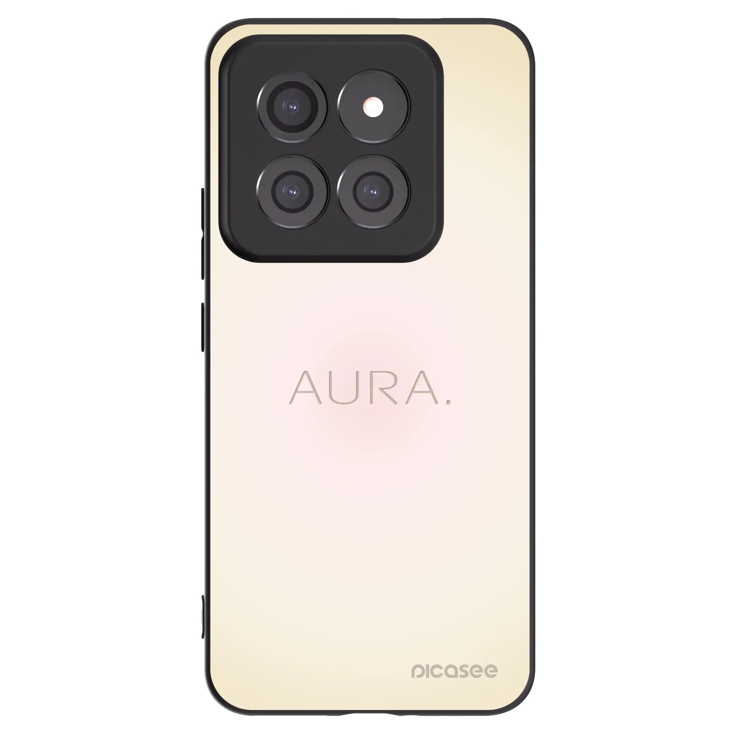 Picasee fekete szilikon tok az alábbi mobiltelefonokra Xiaomi 14 Pro - Aura