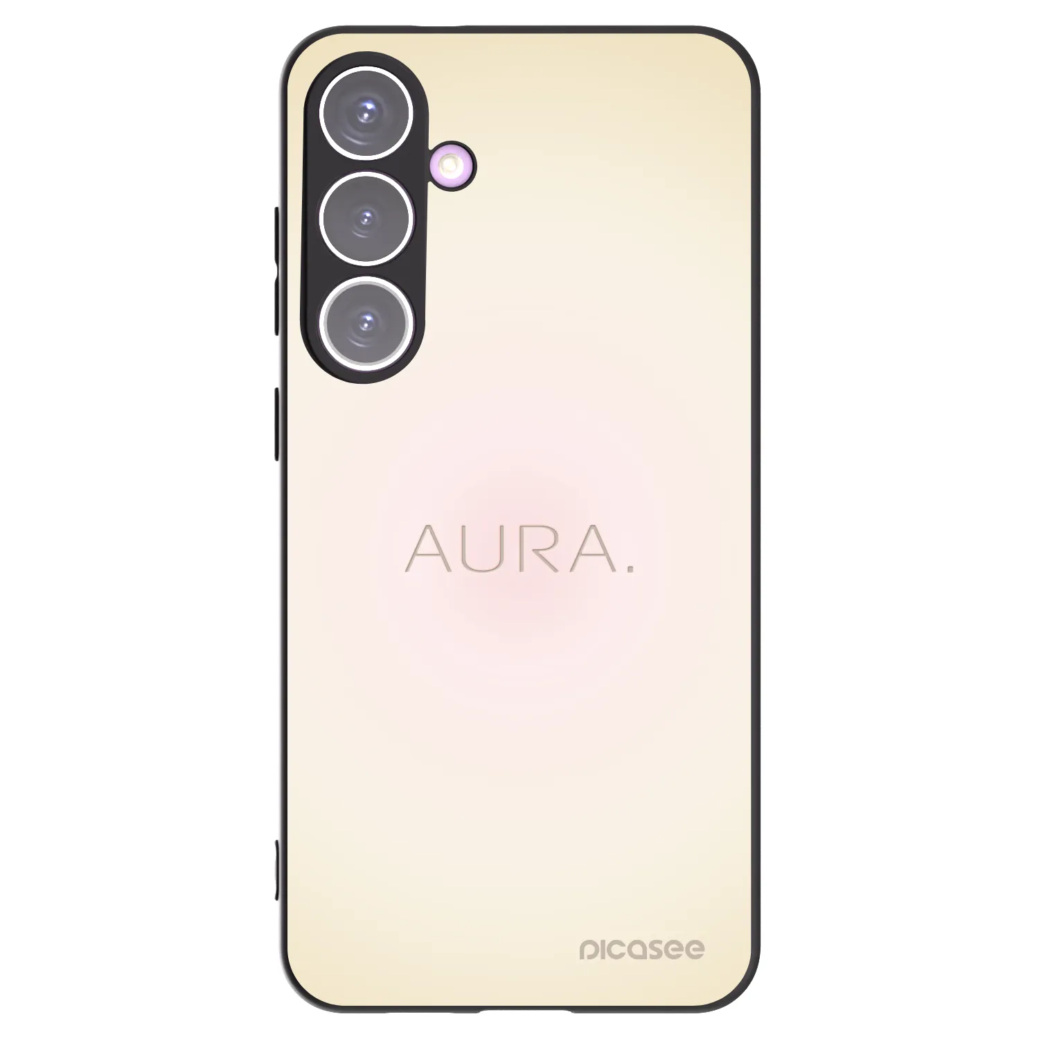 Picasee fekete szilikon tok az alábbi mobiltelefonokra Samsung Galaxy S24+ S926B 5G - Aura