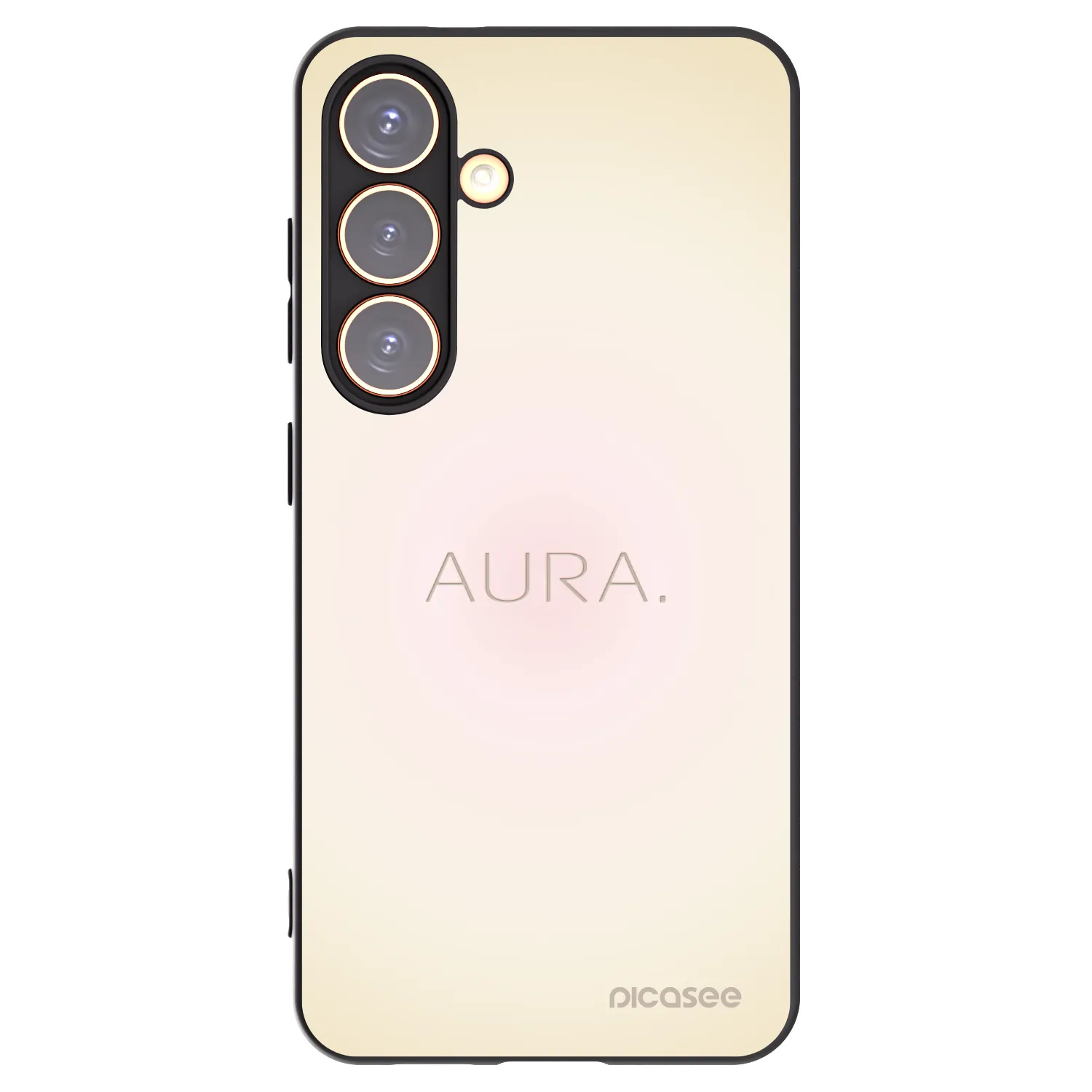 Picasee fekete szilikon tok az alábbi mobiltelefonokra Samsung Galaxy S24 S921B 5G - Aura