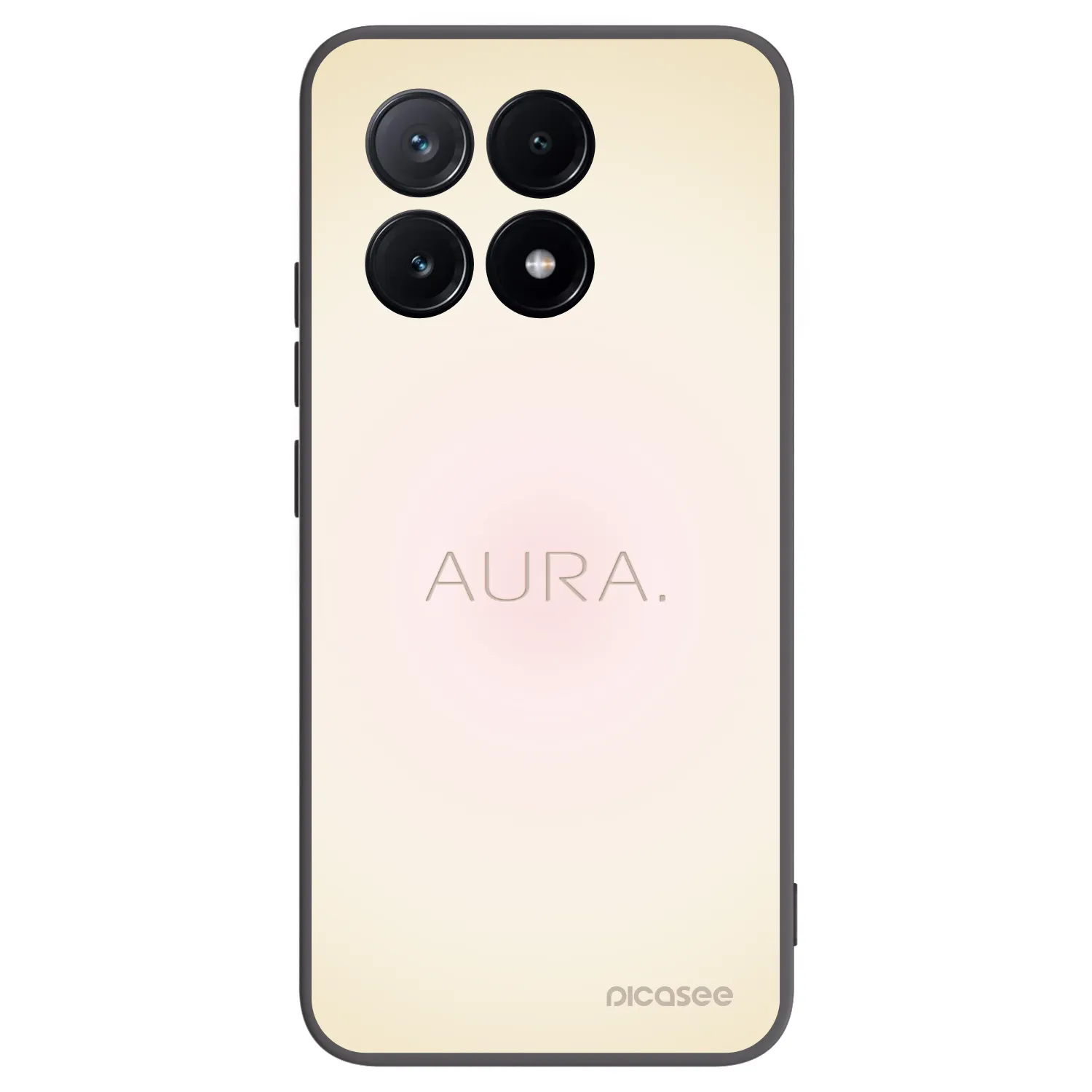 Picasee fekete szilikon tok az alábbi mobiltelefonokra Xiaomi Poco X6 Pro - Aura