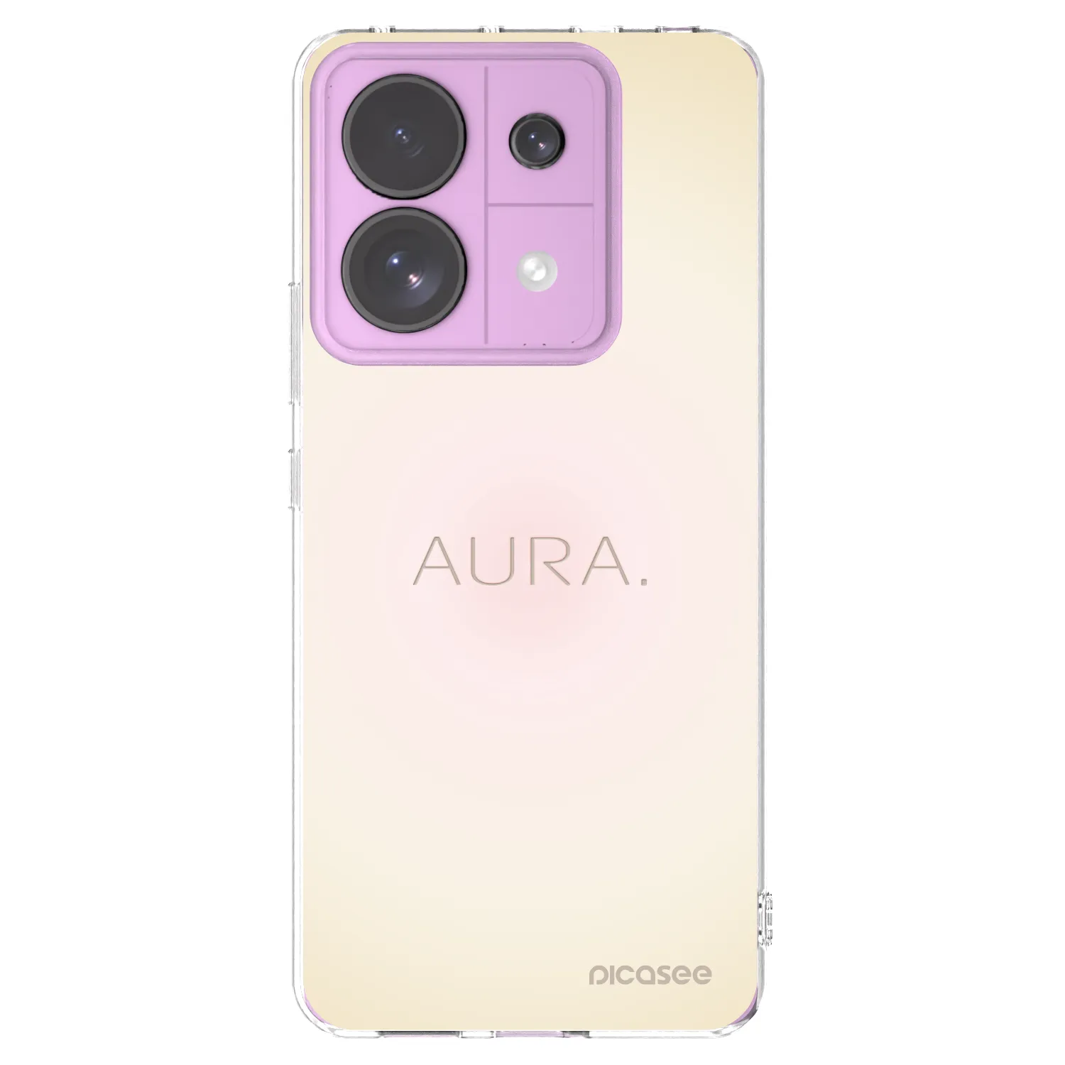 Picasee átlátszó szilikon tok az alábbi mobiltelefonokra Xiaomi Redmi Note 13 Pro 5G - Aura
