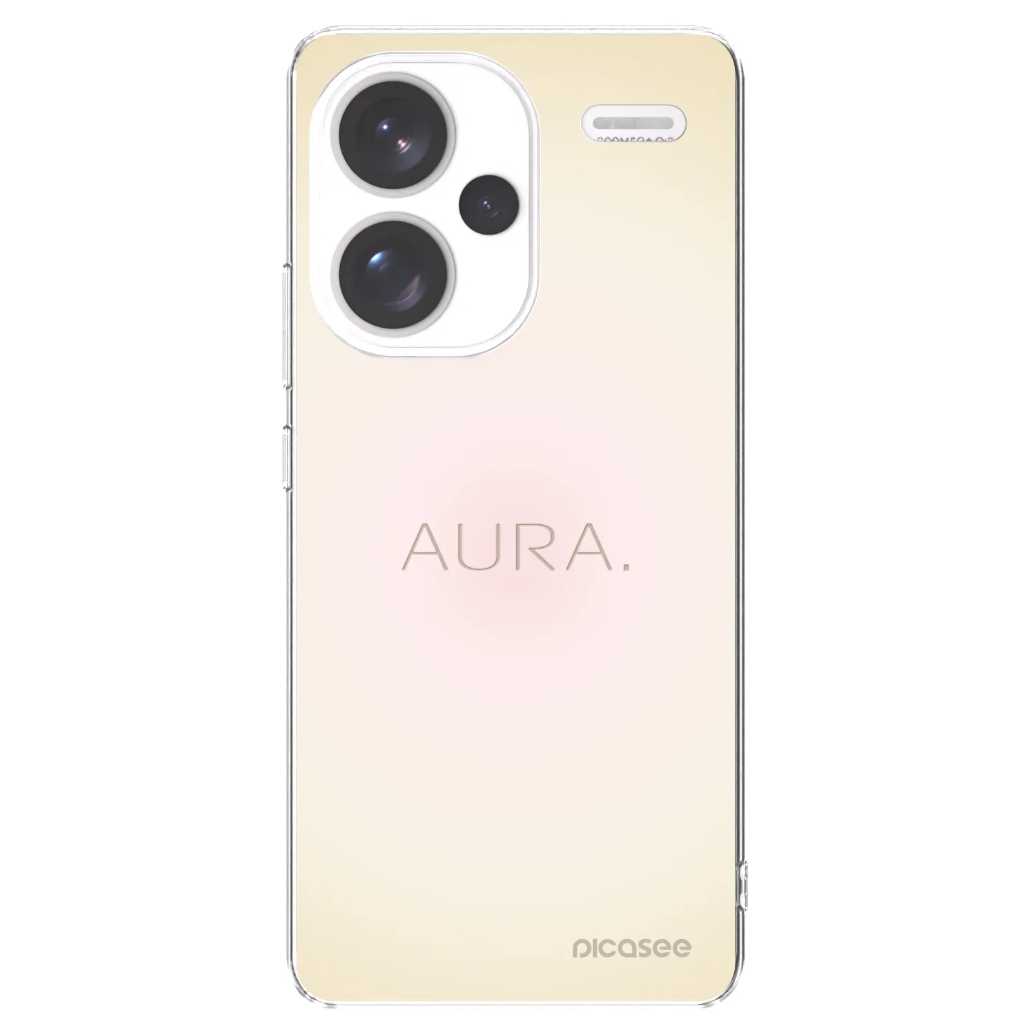 Picasee átlátszó szilikon tok az alábbi mobiltelefonokra Xiaomi Redmi Note 13 Pro+ 5G - Aura