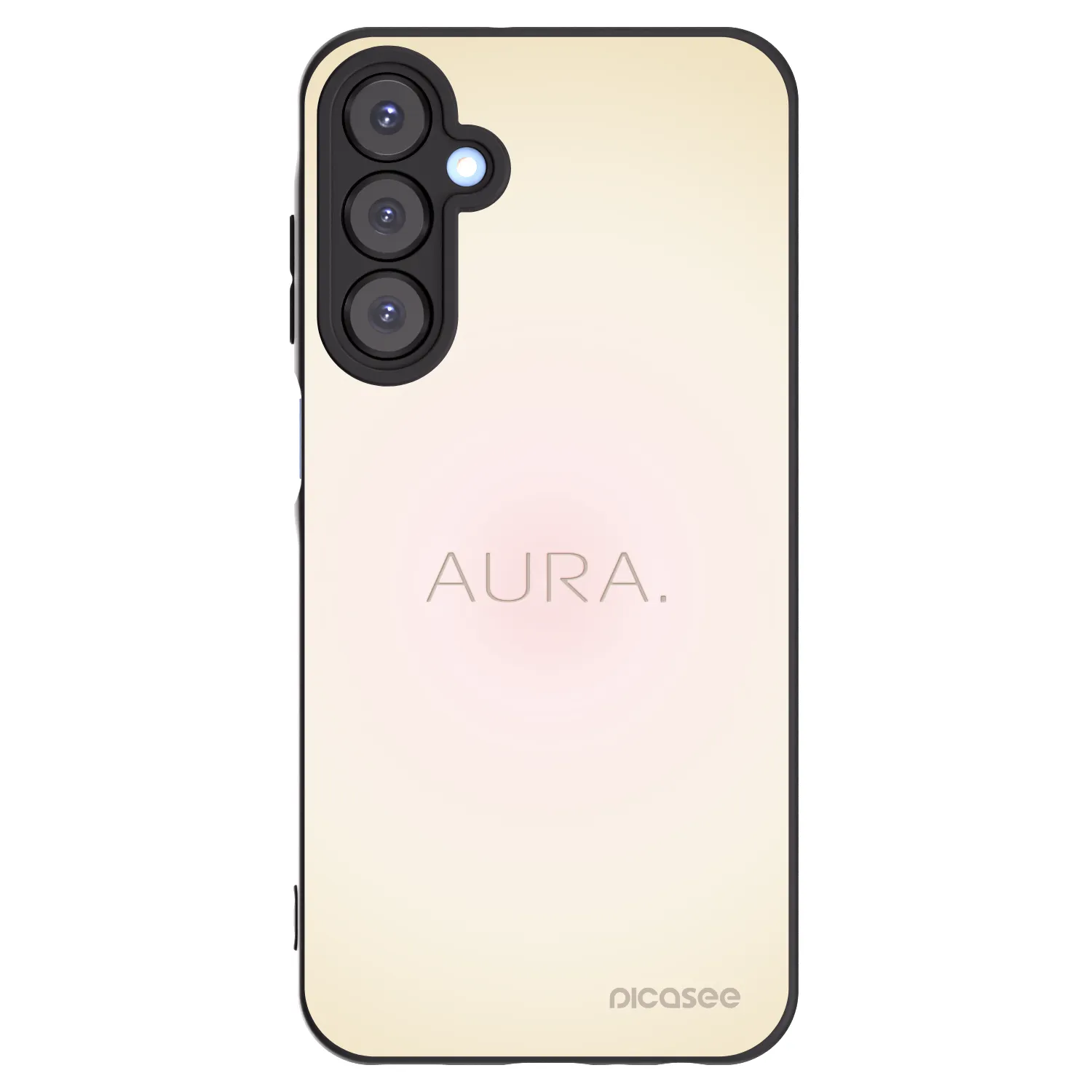 Picasee fekete szilikon tok az alábbi mobiltelefonokra Samsung Galaxy A25 A256B 5G - Aura
