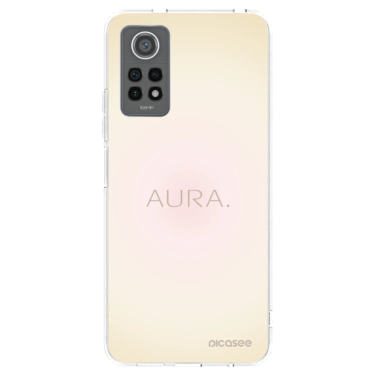 Picasee átlátszó szilikon tok az alábbi mobiltelefonokra Xiaomi Redmi Note 12 Pro 4G - Aura