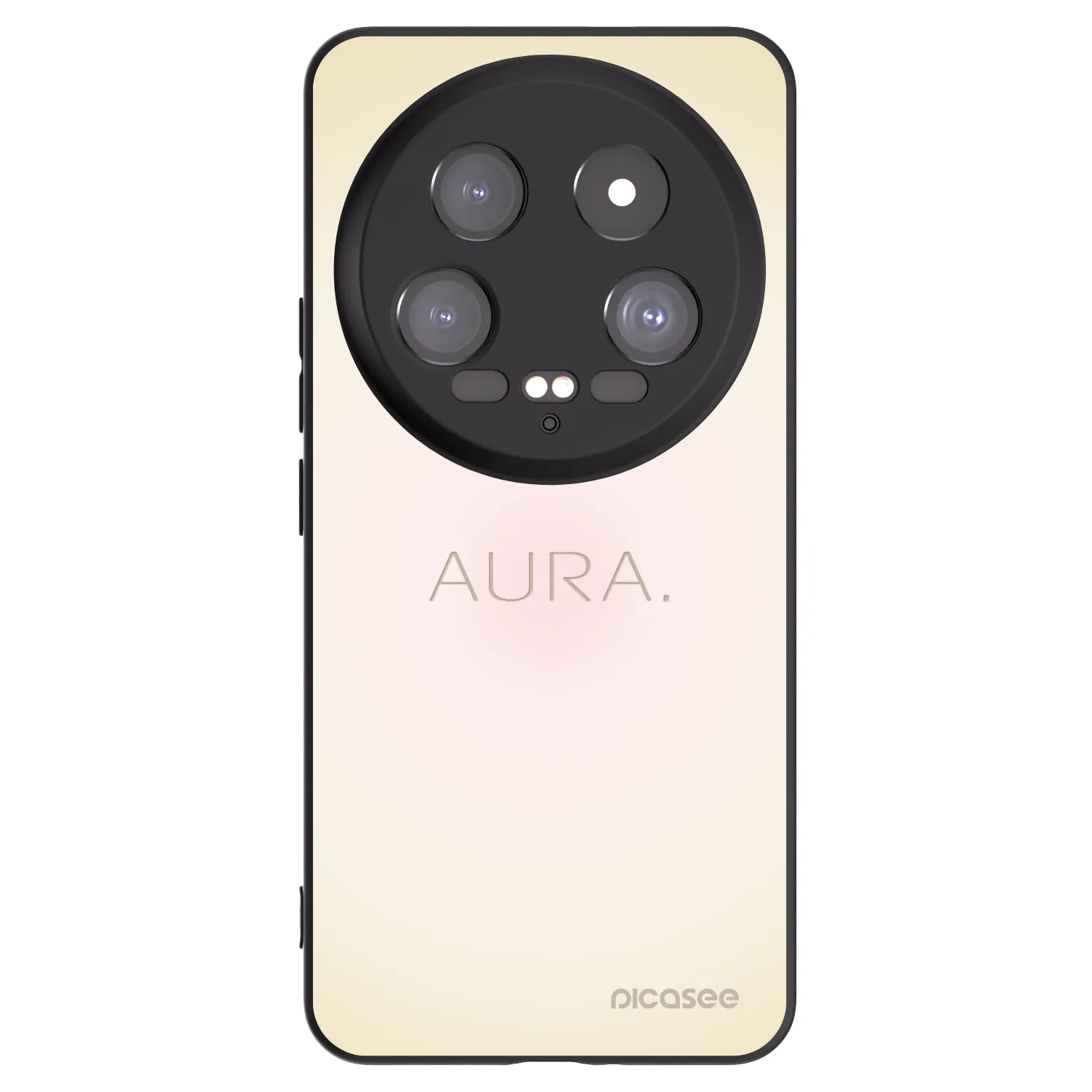 Picasee fekete szilikon tok az alábbi mobiltelefonokra Xiaomi 14 Ultra - Aura