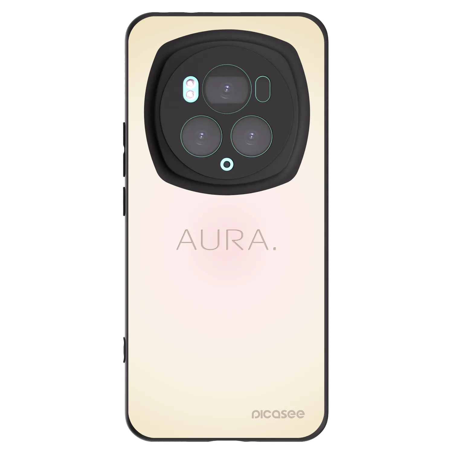 Picasee fekete szilikon tok az alábbi mobiltelefonokra Honor Magic6 Pro - Aura