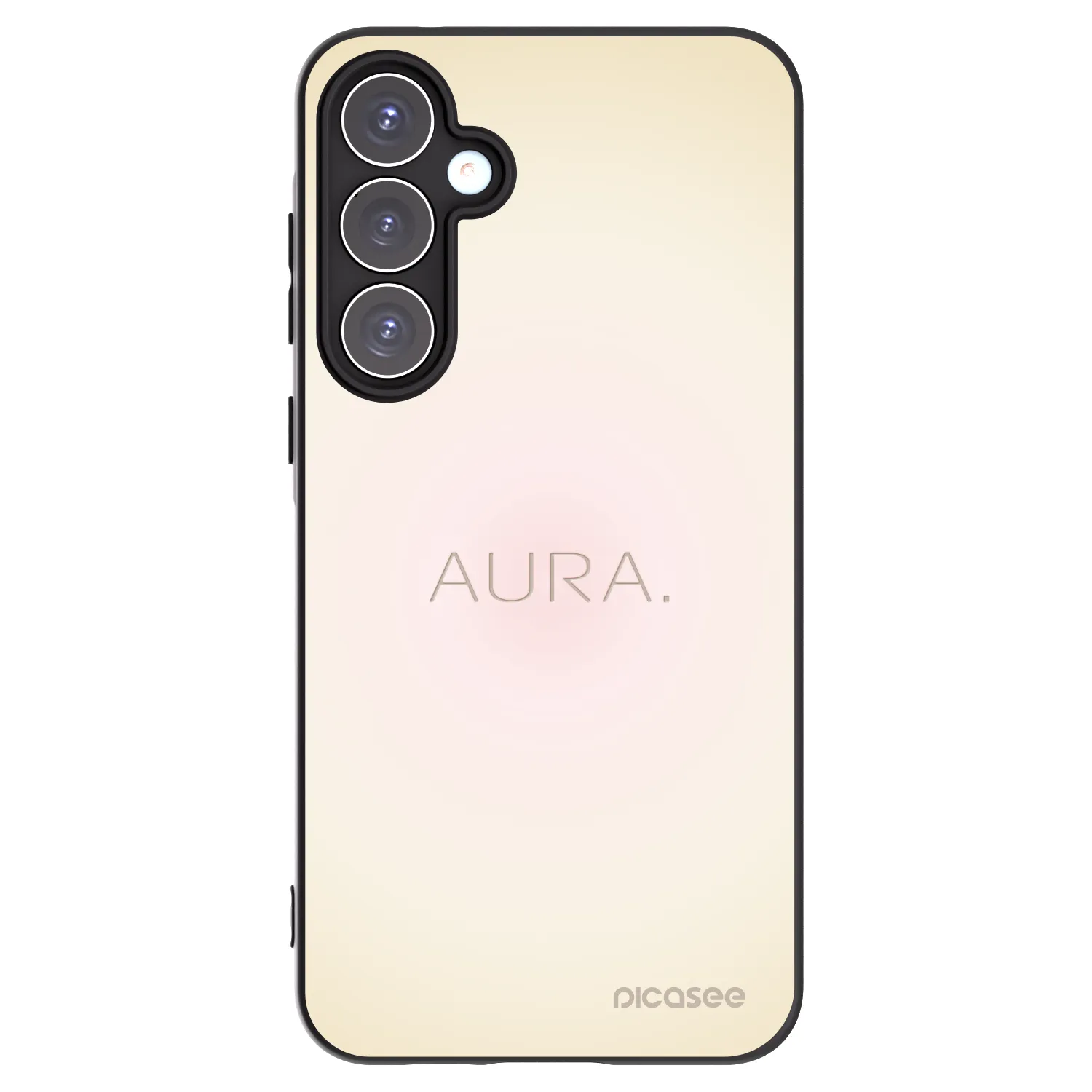 Picasee fekete szilikon tok az alábbi mobiltelefonokra Samsung Galaxy A55 5G A556B - Aura