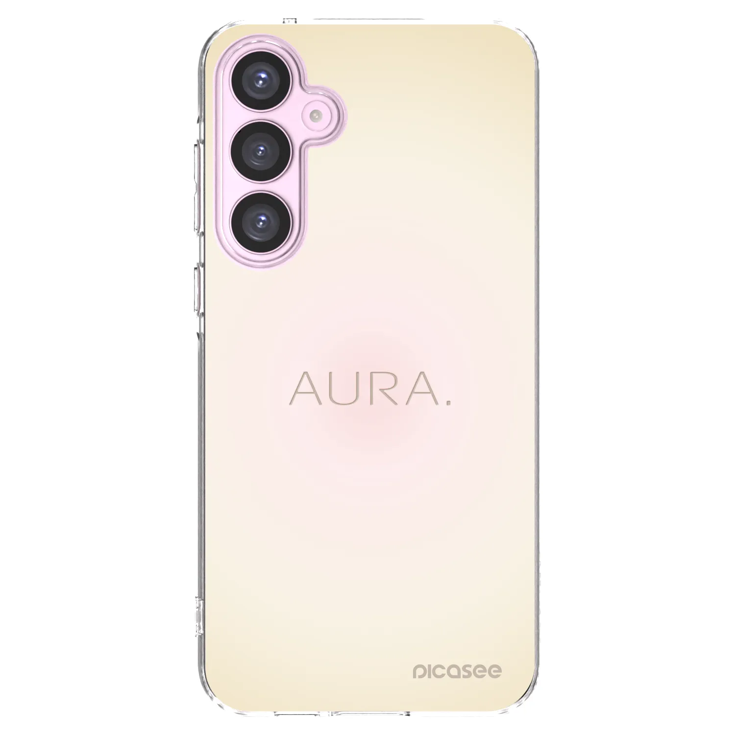 Picasee átlátszó szilikon tok az alábbi mobiltelefonokra Samsung Galaxy A55 5G A556B - Aura