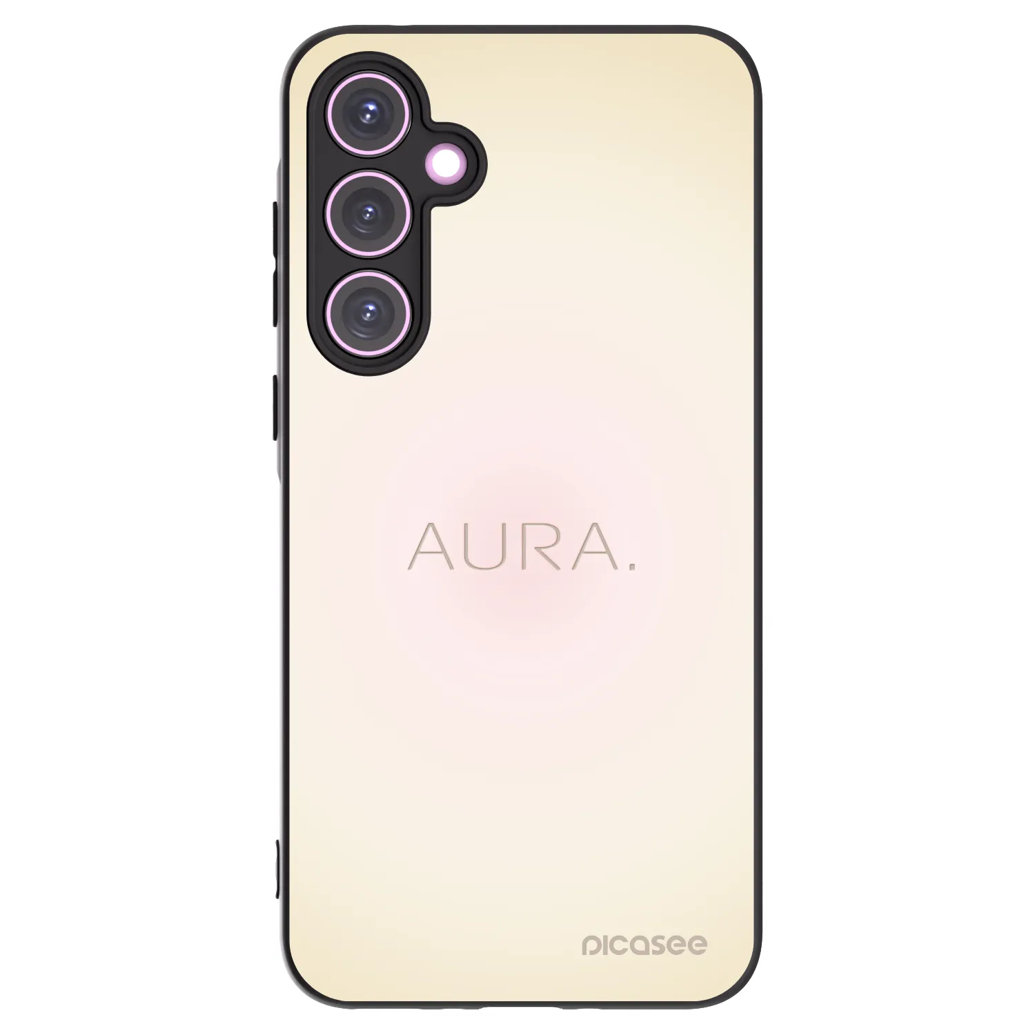 Picasee fekete szilikon tok az alábbi mobiltelefonokra Samsung Galaxy A35 5G A356B - Aura