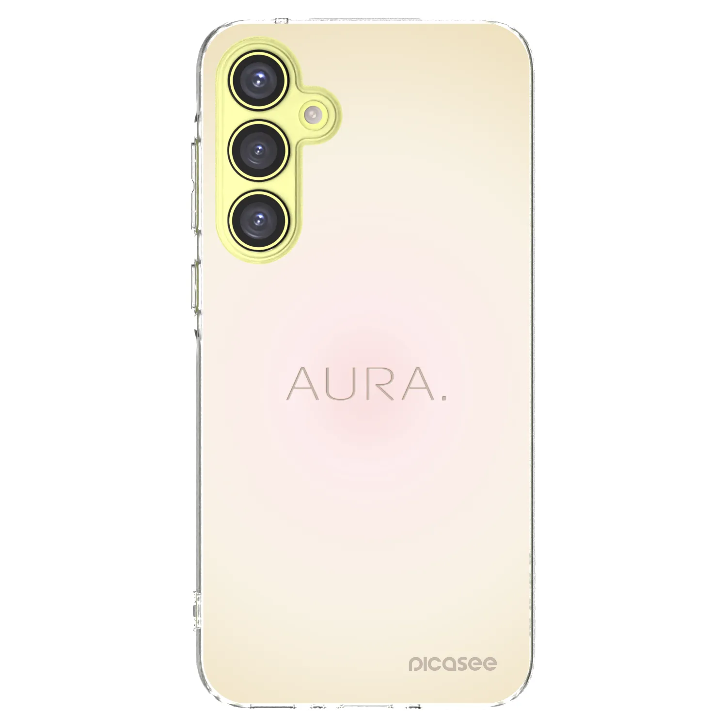 Picasee átlátszó szilikon tok az alábbi mobiltelefonokra Samsung Galaxy A35 5G A356B - Aura