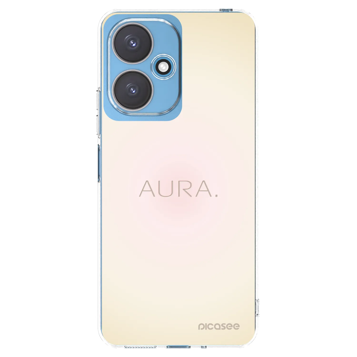 Picasee átlátszó szilikon tok az alábbi mobiltelefonokra Xiaomi Redmi 13C 5G - Aura