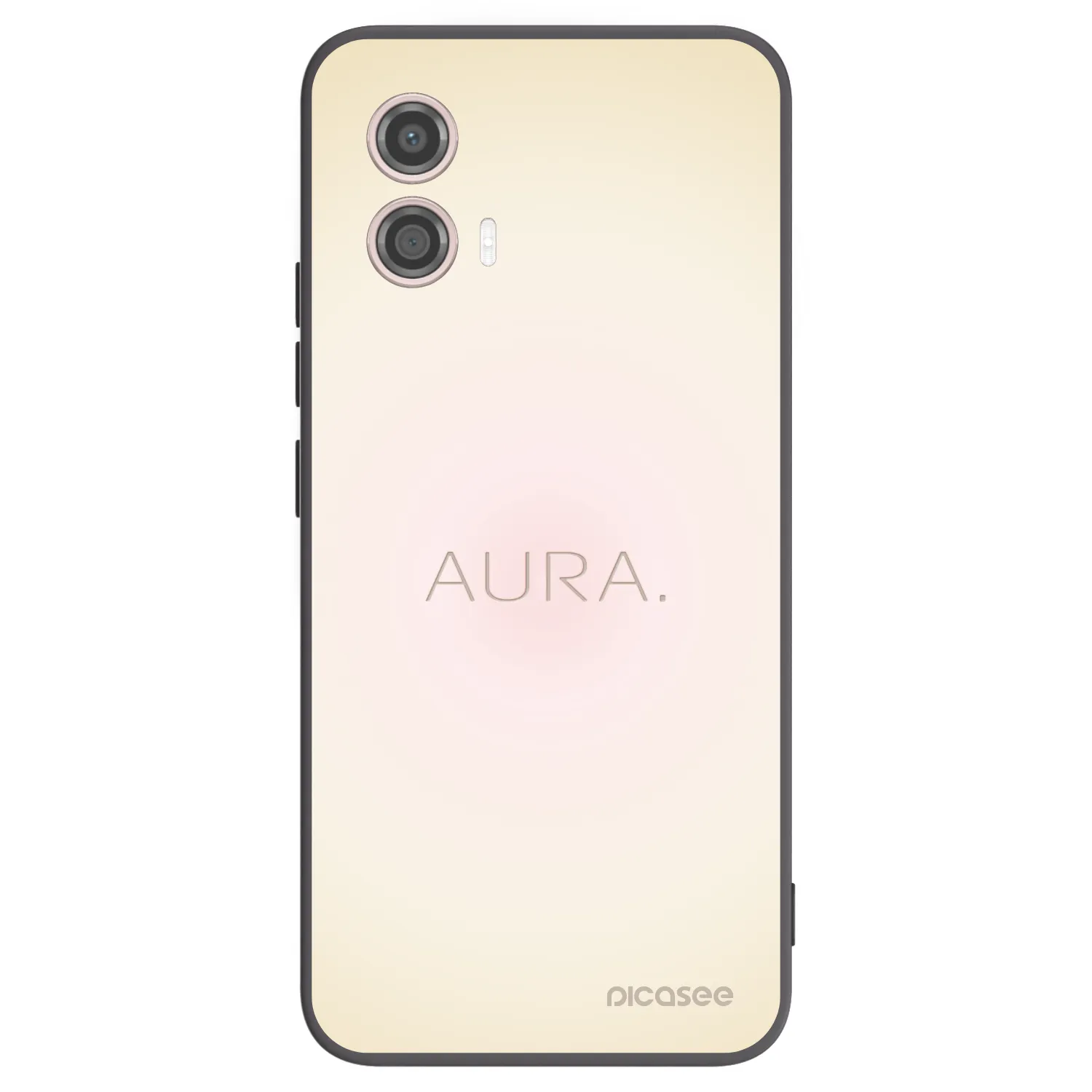 Picasee fekete szilikon tok az alábbi mobiltelefonokra Motorola Moto G53 5G - Aura