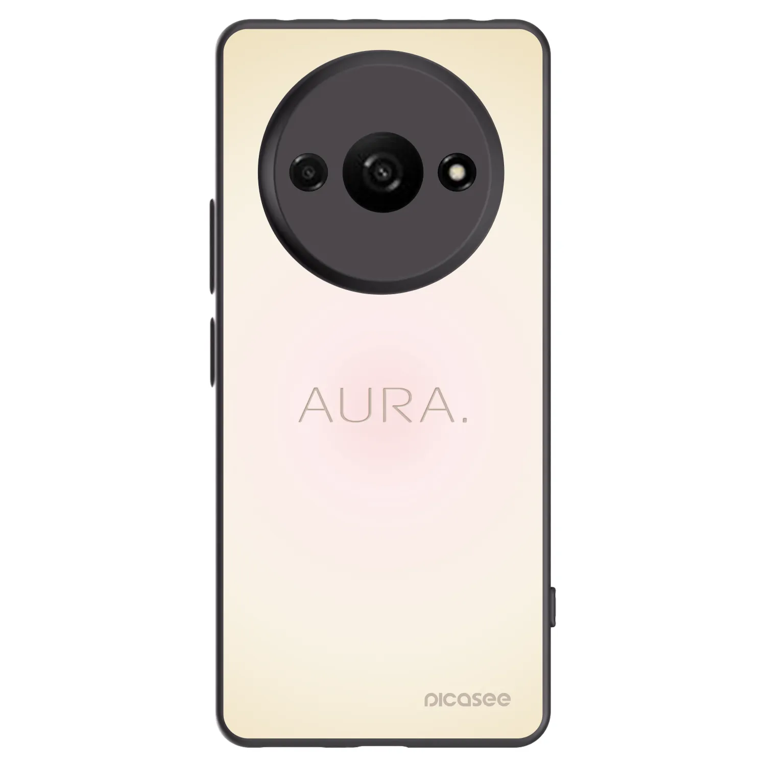Picasee fekete szilikon tok az alábbi mobiltelefonokra Xiaomi Redmi A3 - Aura