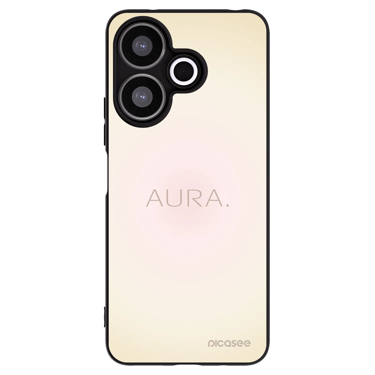 Picasee fekete szilikon tok az alábbi mobiltelefonokra Xiaomi Redmi 13 4G - Aura