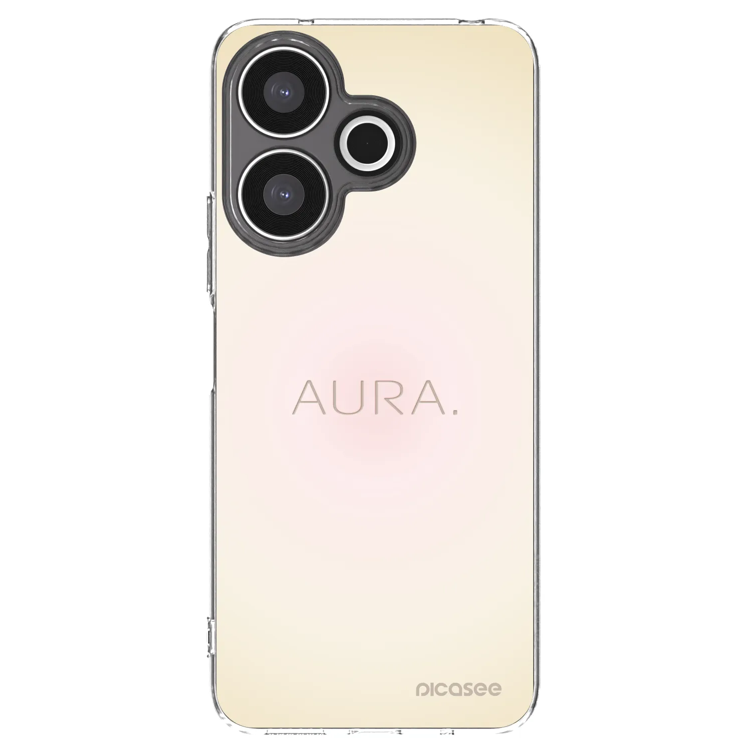 Picasee átlátszó szilikon tok az alábbi mobiltelefonokra Xiaomi Redmi 13 4G - Aura