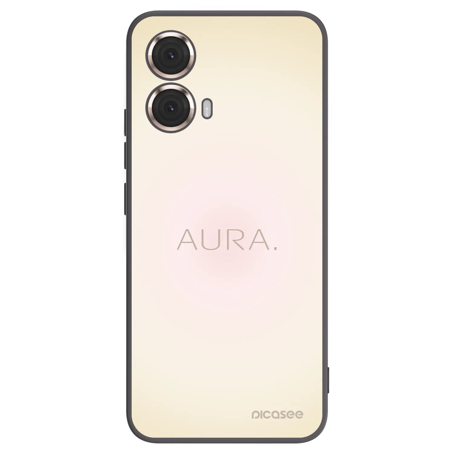 Picasee fekete szilikon tok az alábbi mobiltelefonokra Motorola Moto G85 - Aura