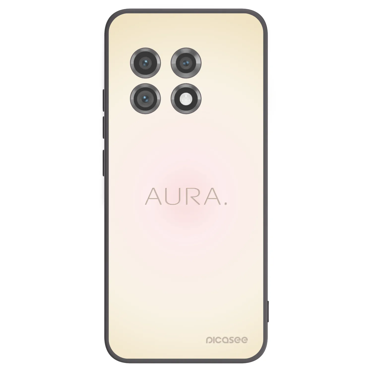 Picasee fekete szilikon tok az alábbi mobiltelefonokra OnePlus 11 5G - Aura