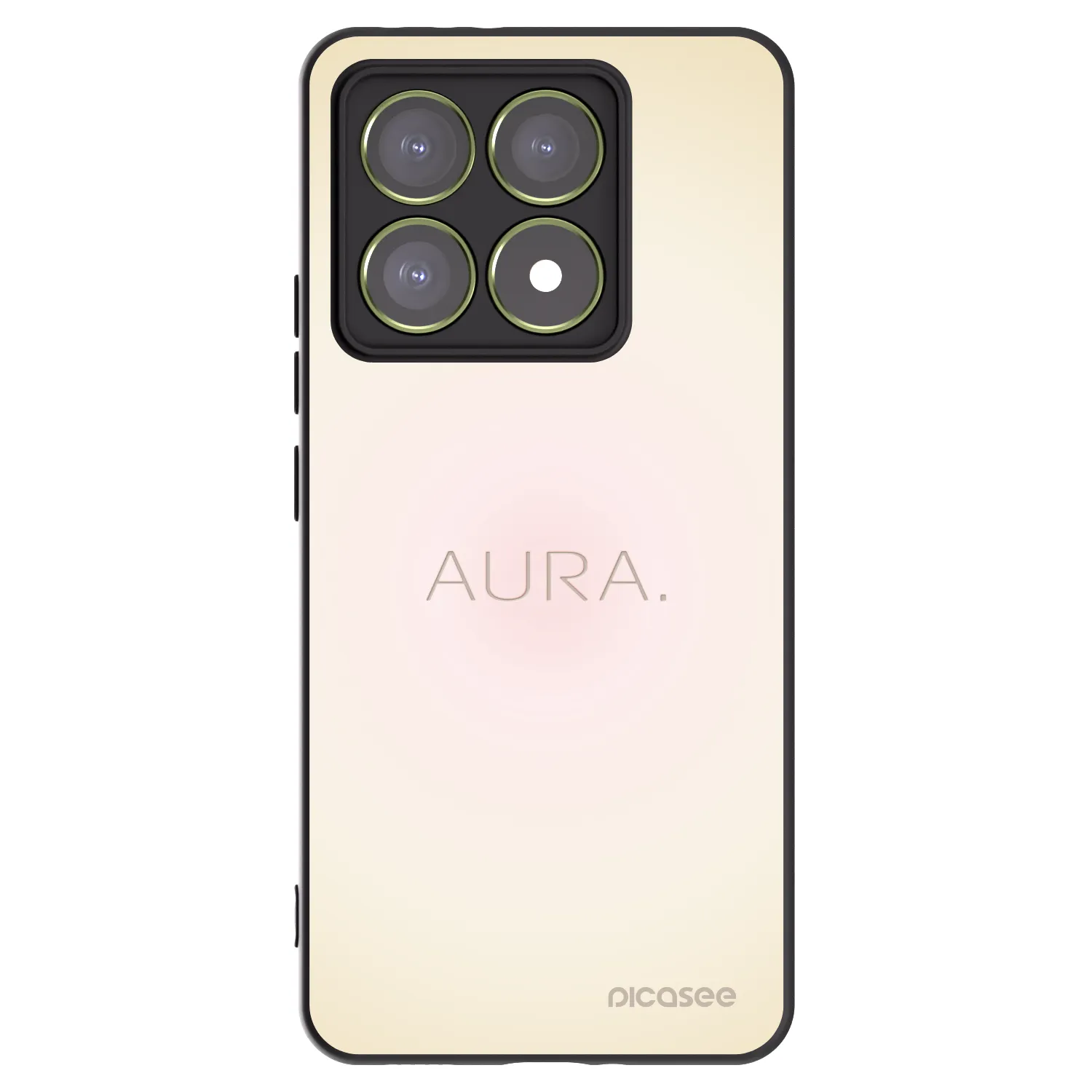 Picasee fekete szilikon tok az alábbi mobiltelefonokra Xiaomi 14T - Aura