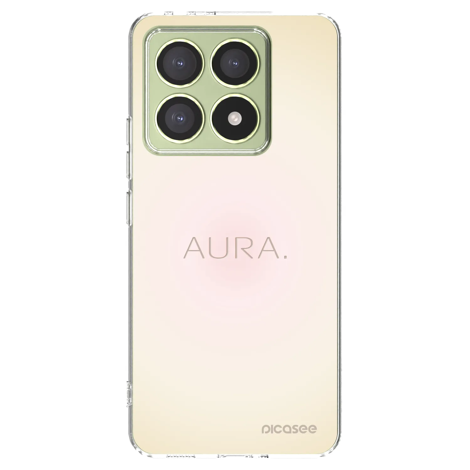 Picasee átlátszó szilikon tok az alábbi mobiltelefonokra Xiaomi 14T - Aura