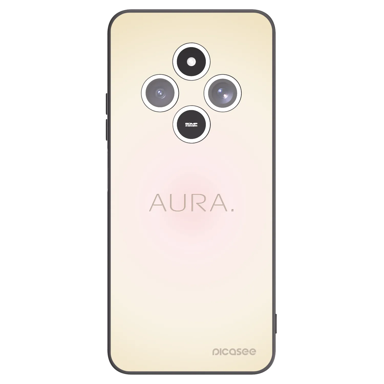 Picasee fekete szilikon tok az alábbi mobiltelefonokra Xiaomi Redmi 14C - Aura
