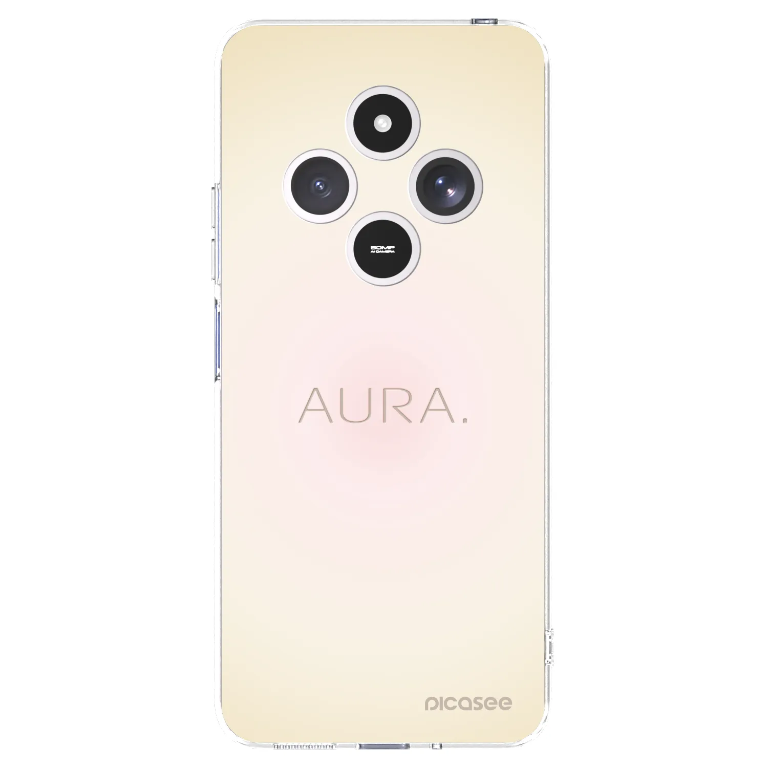 Picasee átlátszó szilikon tok az alábbi mobiltelefonokra Xiaomi Redmi 14C - Aura