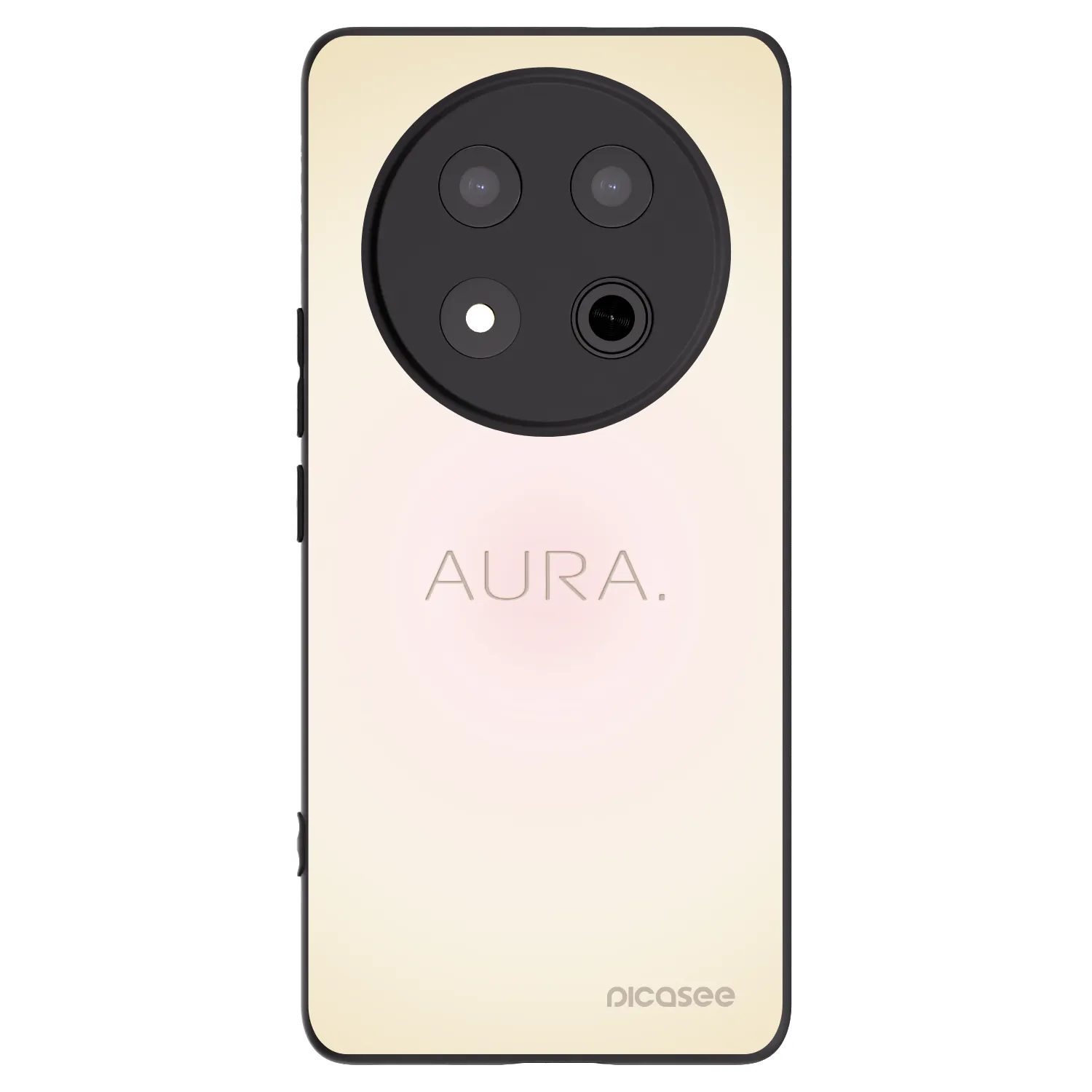 Picasee fekete szilikon tok az alábbi mobiltelefonokra Honor Magic7 Lite 5G - Aura