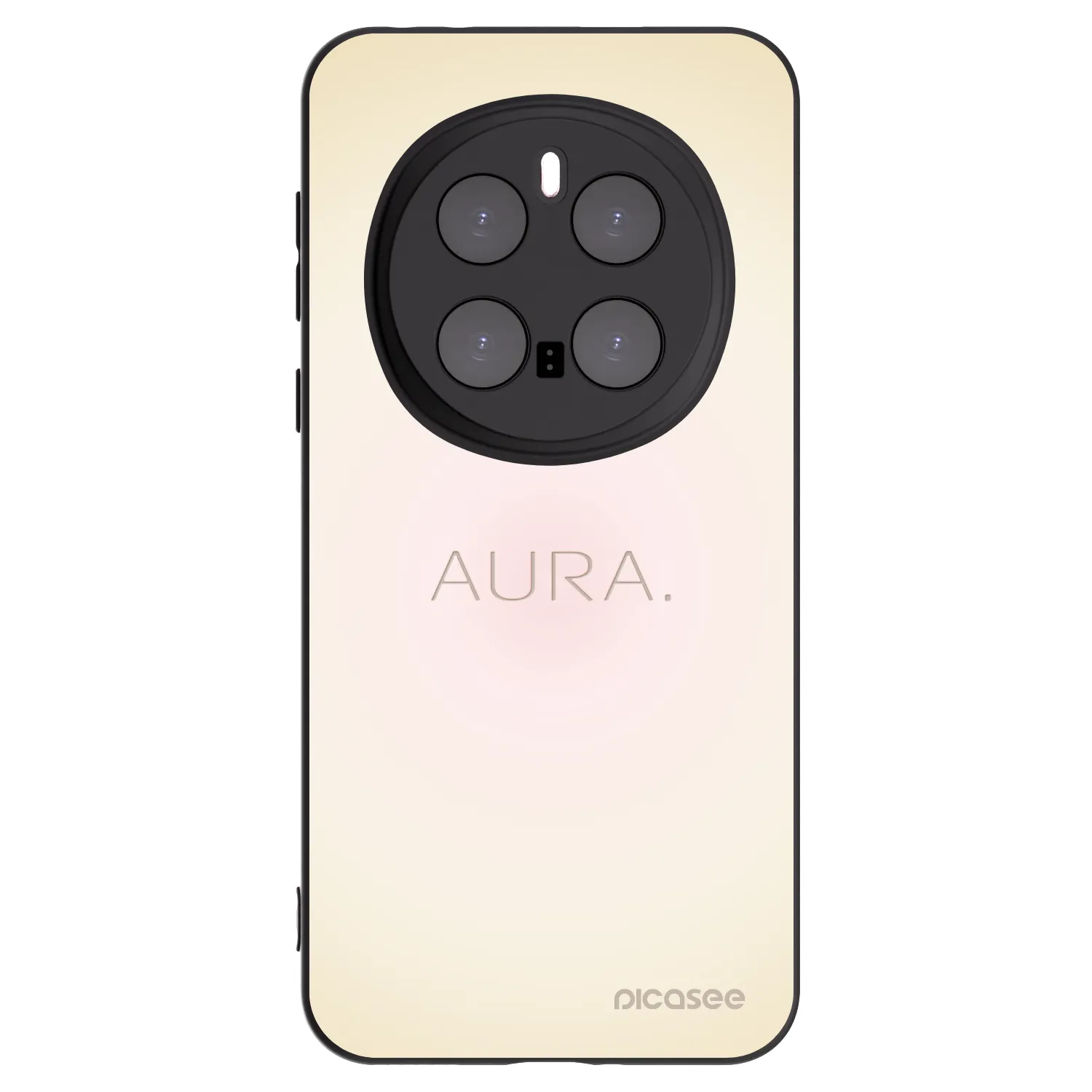 Picasee fekete szilikon tok az alábbi mobiltelefonokra Honor Magic7 Pro 5G - Aura