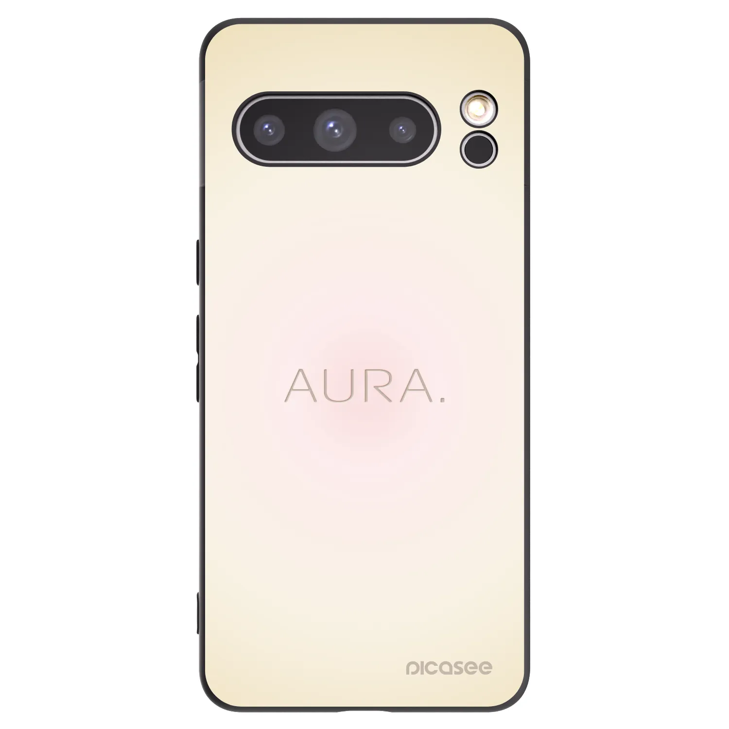 Picasee fekete szilikon tok az alábbi mobiltelefonokra Google Pixel 8 Pro - Aura