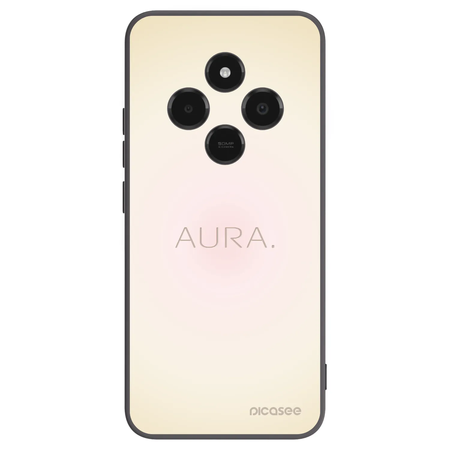 Picasee fekete szilikon tok az alábbi mobiltelefonokra Xiaomi Poco C75 - Aura