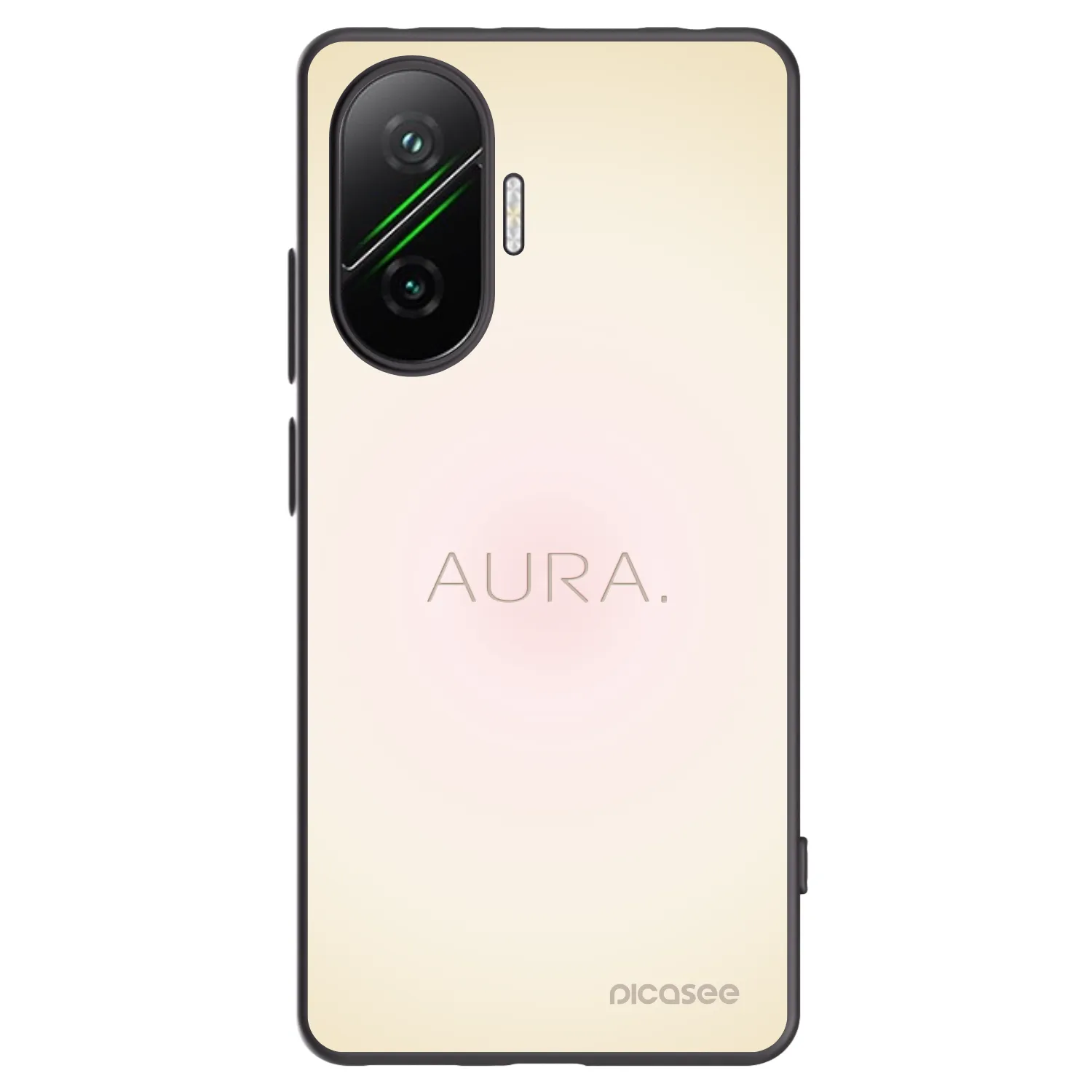 Picasee fekete szilikon tok az alábbi mobiltelefonokra Xiaomi Poco F7 5G - Aura