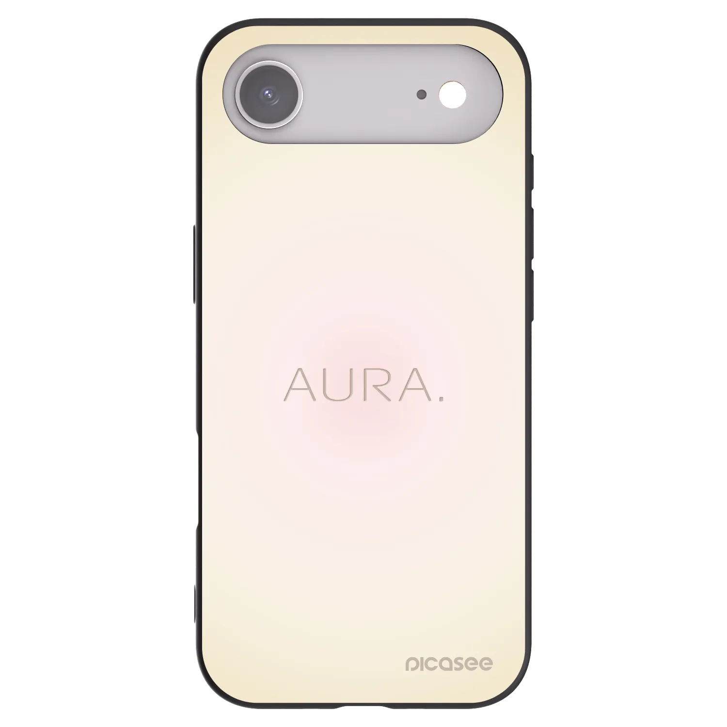 Picasee fekete szilikon tok az alábbi mobiltelefonokra Apple iPhone Air - Aura