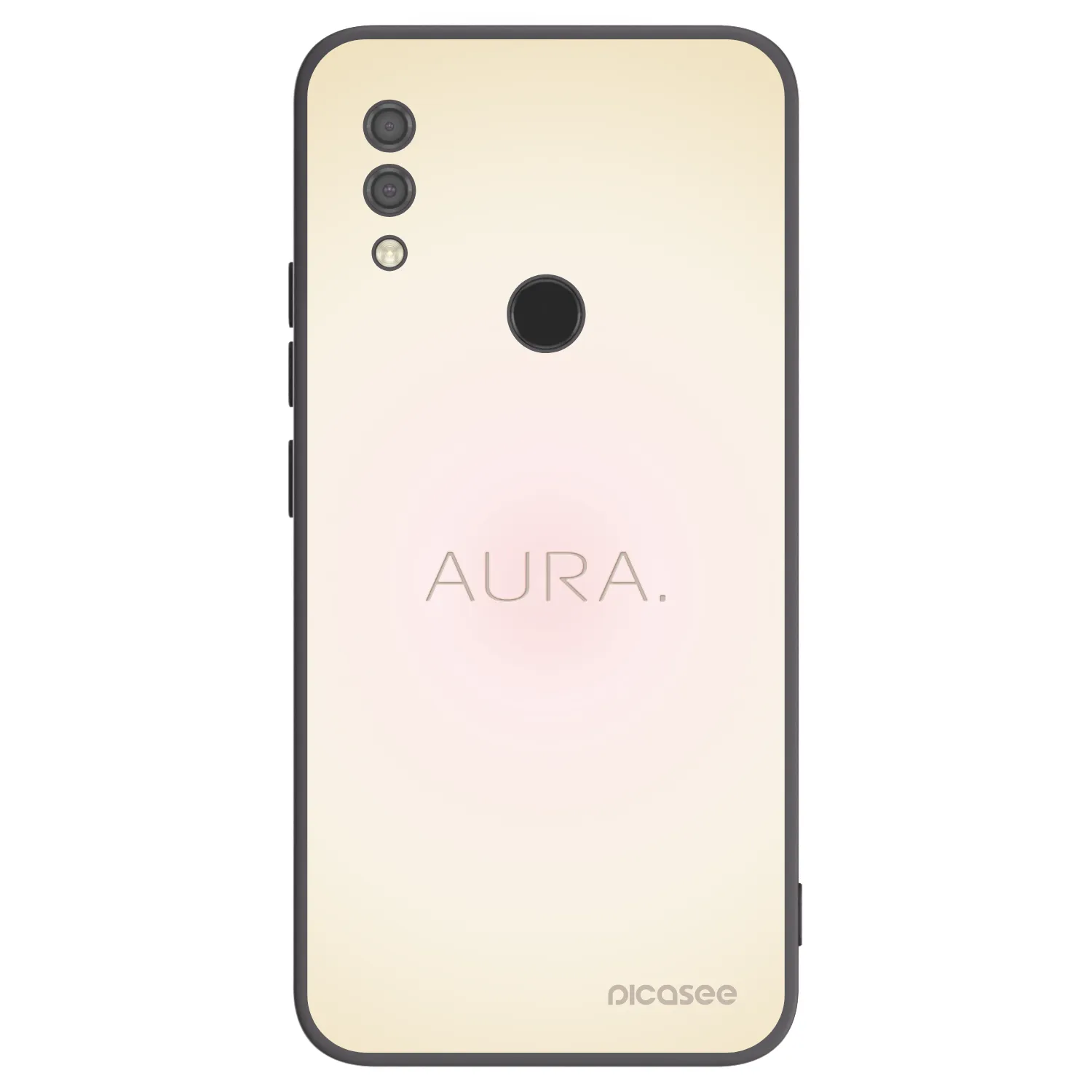 Picasee fekete szilikon tok az alábbi mobiltelefonokra Xiaomi Redmi 7 - Aura