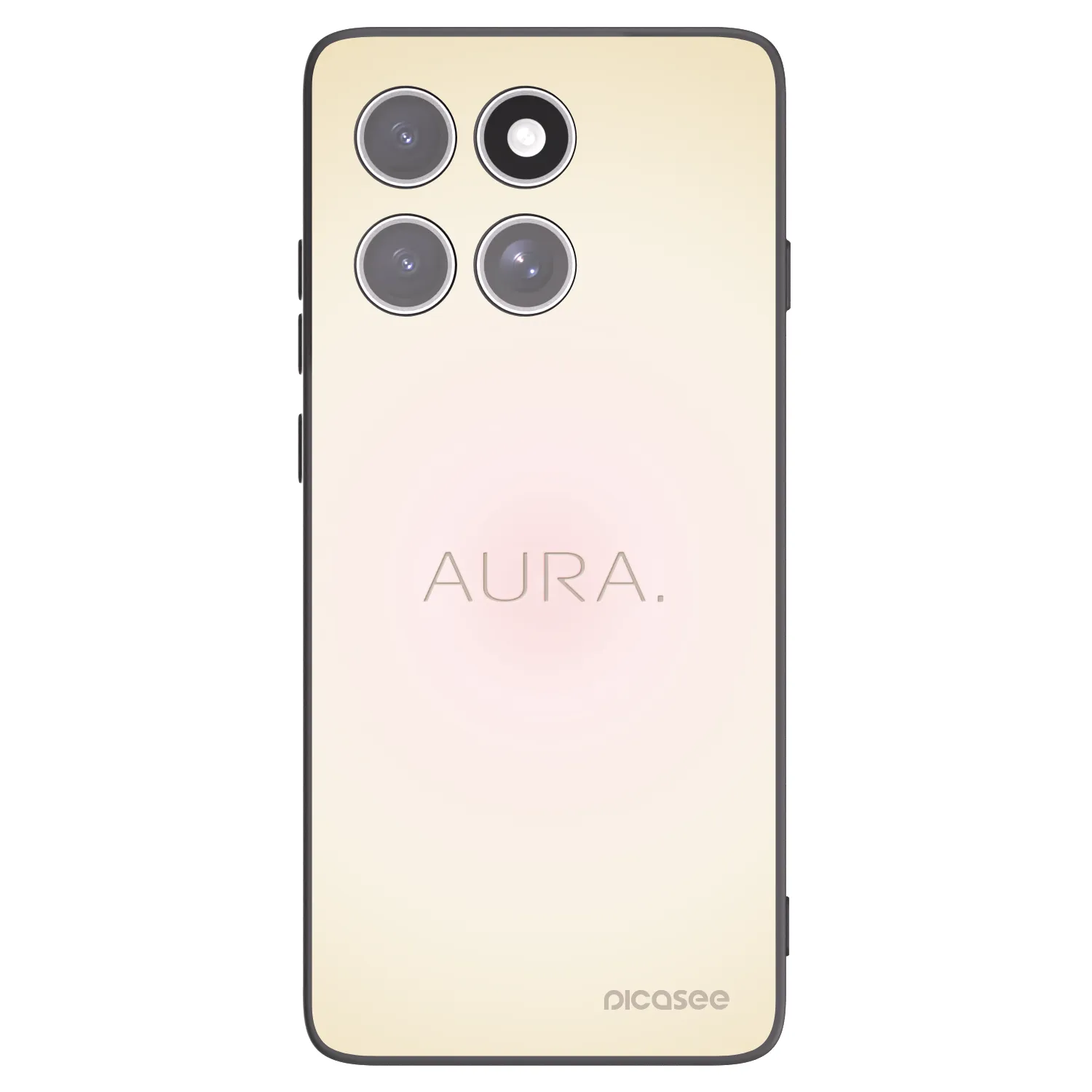 Picasee fekete szilikon tok az alábbi mobiltelefonokra Motorola Edge 60 Pro - Aura