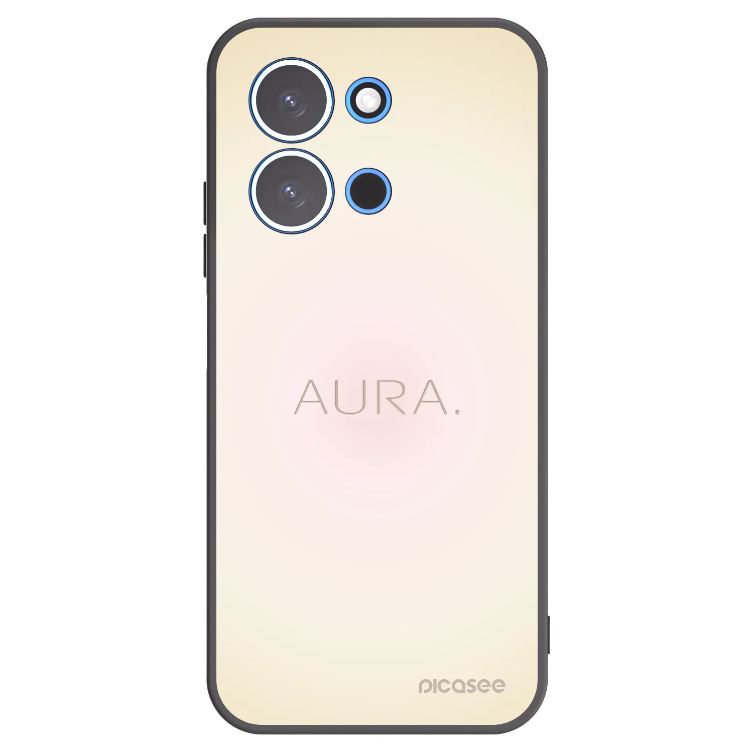 Picasee fekete szilikon tok az alábbi mobiltelefonokra Xiaomi Redmi 15C 4G - Aura