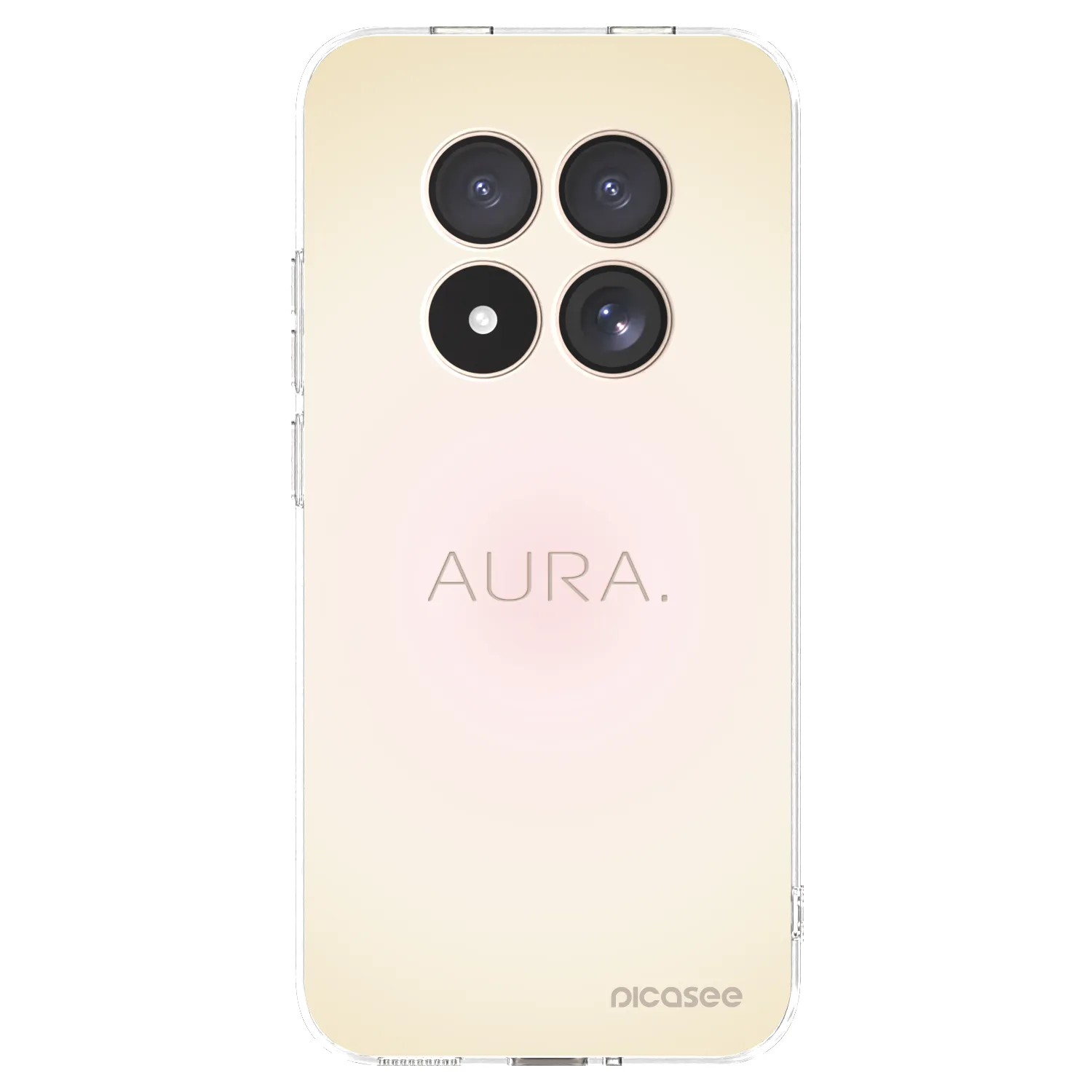 Picasee átlátszó szilikon tok az alábbi mobiltelefonokra Xiaomi Redmi Note 15 Pro 4G - Aura