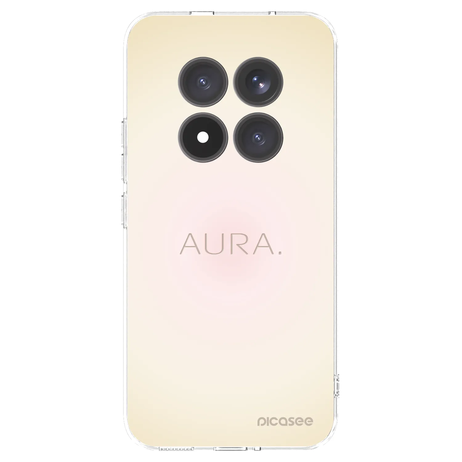 Picasee átlátszó szilikon tok az alábbi mobiltelefonokra Xiaomi Redmi Note 15 Pro+ - Aura