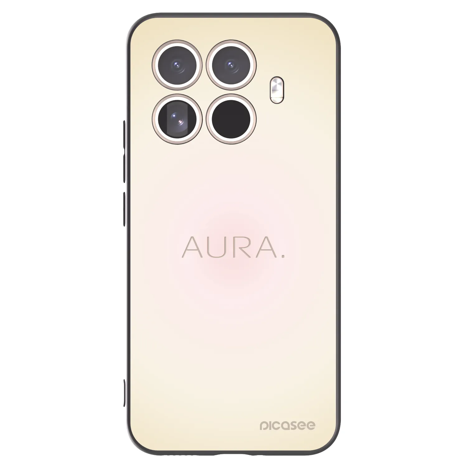Picasee fekete szilikon tok az alábbi mobiltelefonokra Xiaomi 15T Pro - Aura